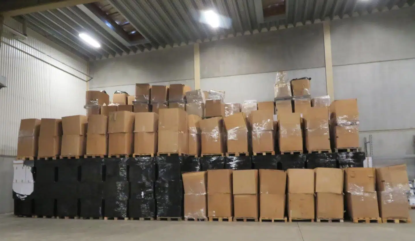 Skattestyrelsen gemmer beslagte cigaretter og andre tobaksvarer på hemmelige lagre.