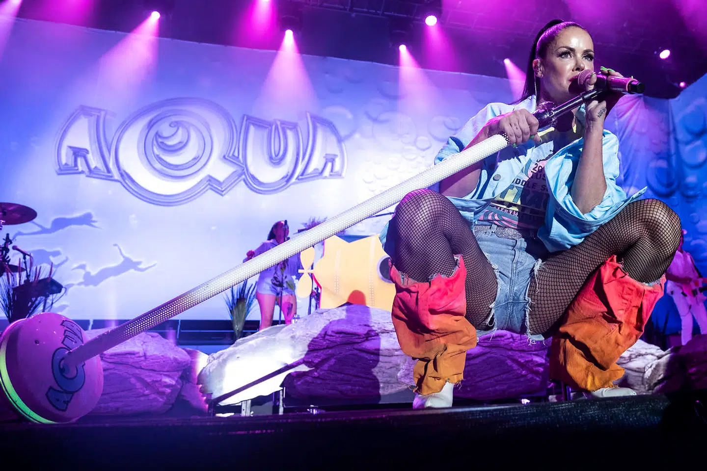 Aqua spiller på Tinderbox Odense, fredag den 24. juni 2022.. (Foto: Helle Arensbak/Ritzau Scanpix)