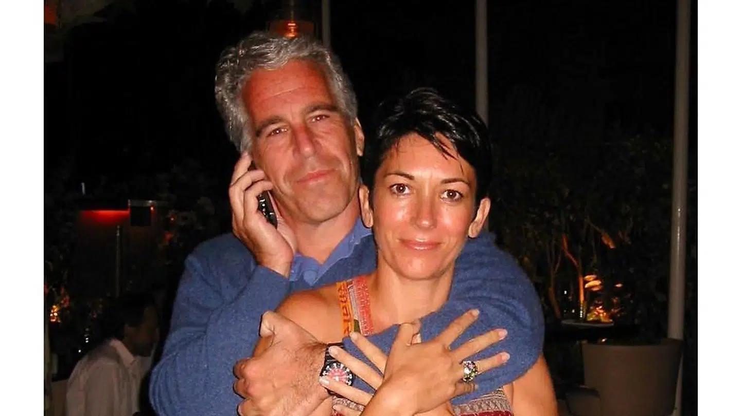 Ghislaine Maxwell og Jeffrey Epstein.