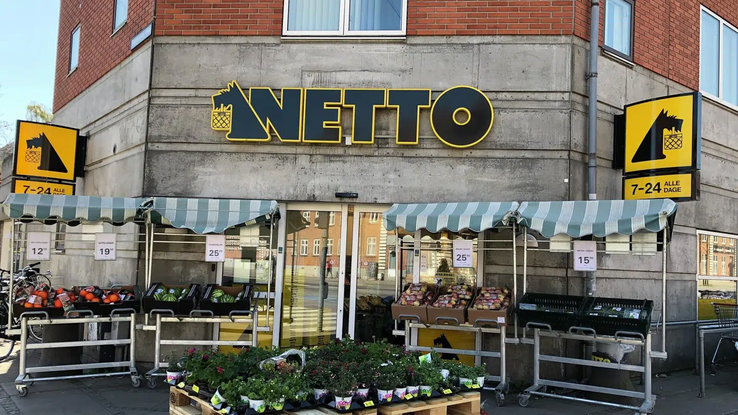 Netto på Frederikssundsvej i Brønshøj.