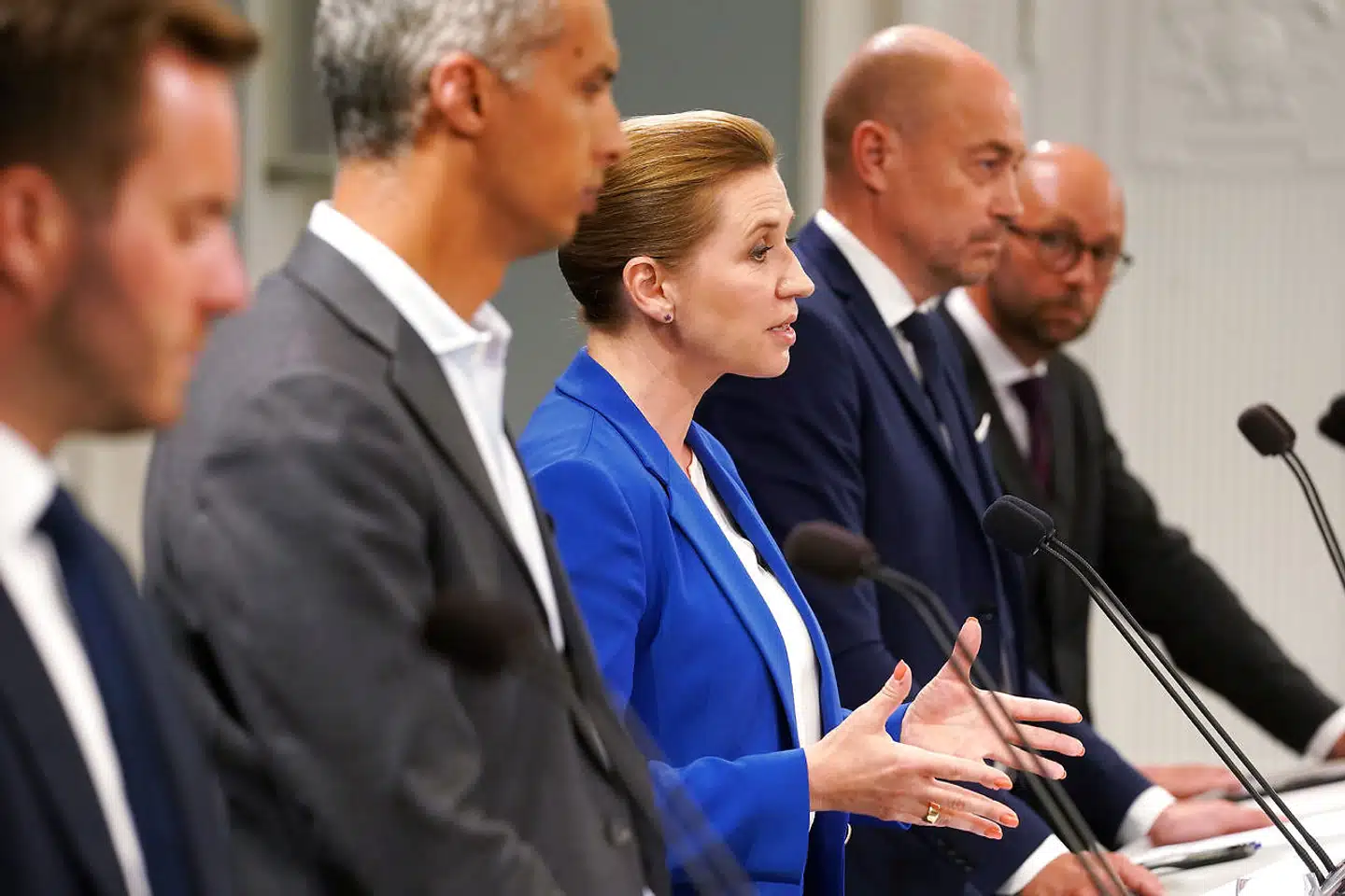 Mette Frederiksen holder Pressemøde ccc