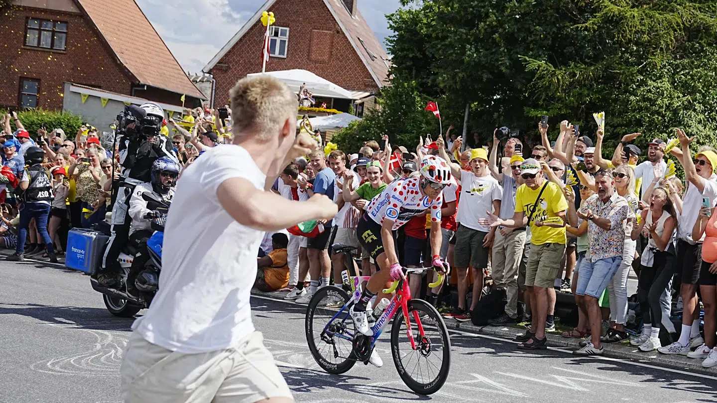 Magnus Cort på tredje etape.