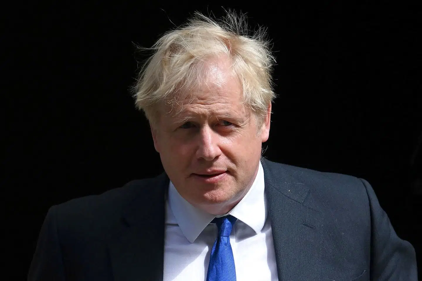 Taburetten under den britiske premierminister, Boris Johnson, vakler, da ministrene siver fra hans regering (arkivfoto).