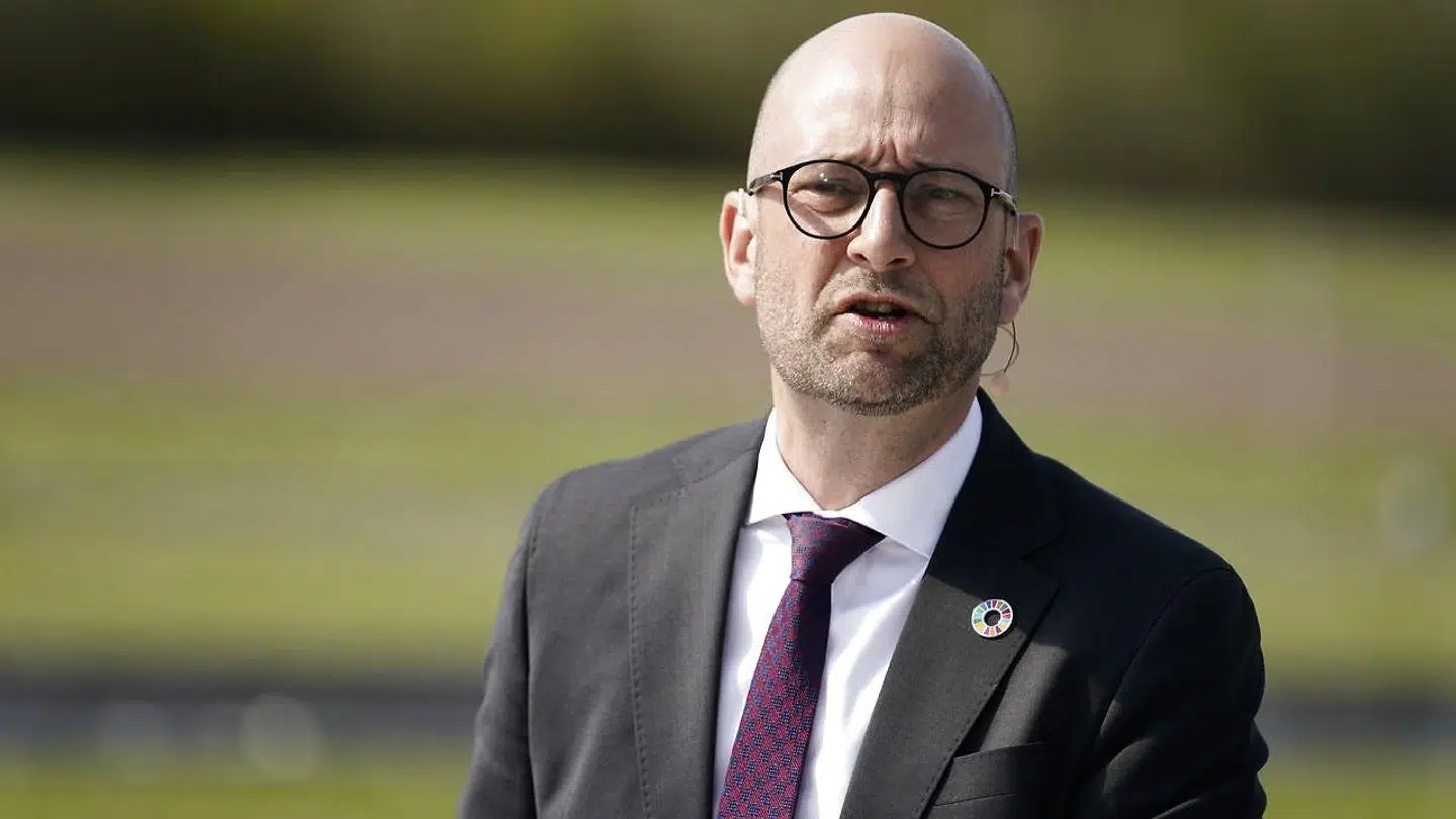 Her ses den nuværende fødevarer, landbrug og fiskeriminister Rasmus Prehn.