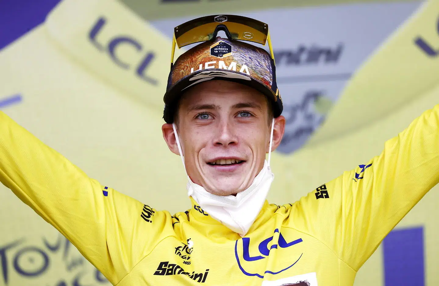 Med et angreb på sidste stigning, Col du Granon, fik Jonas Vingegaard knækket Tadej Pogacar i den gule førertrøje.