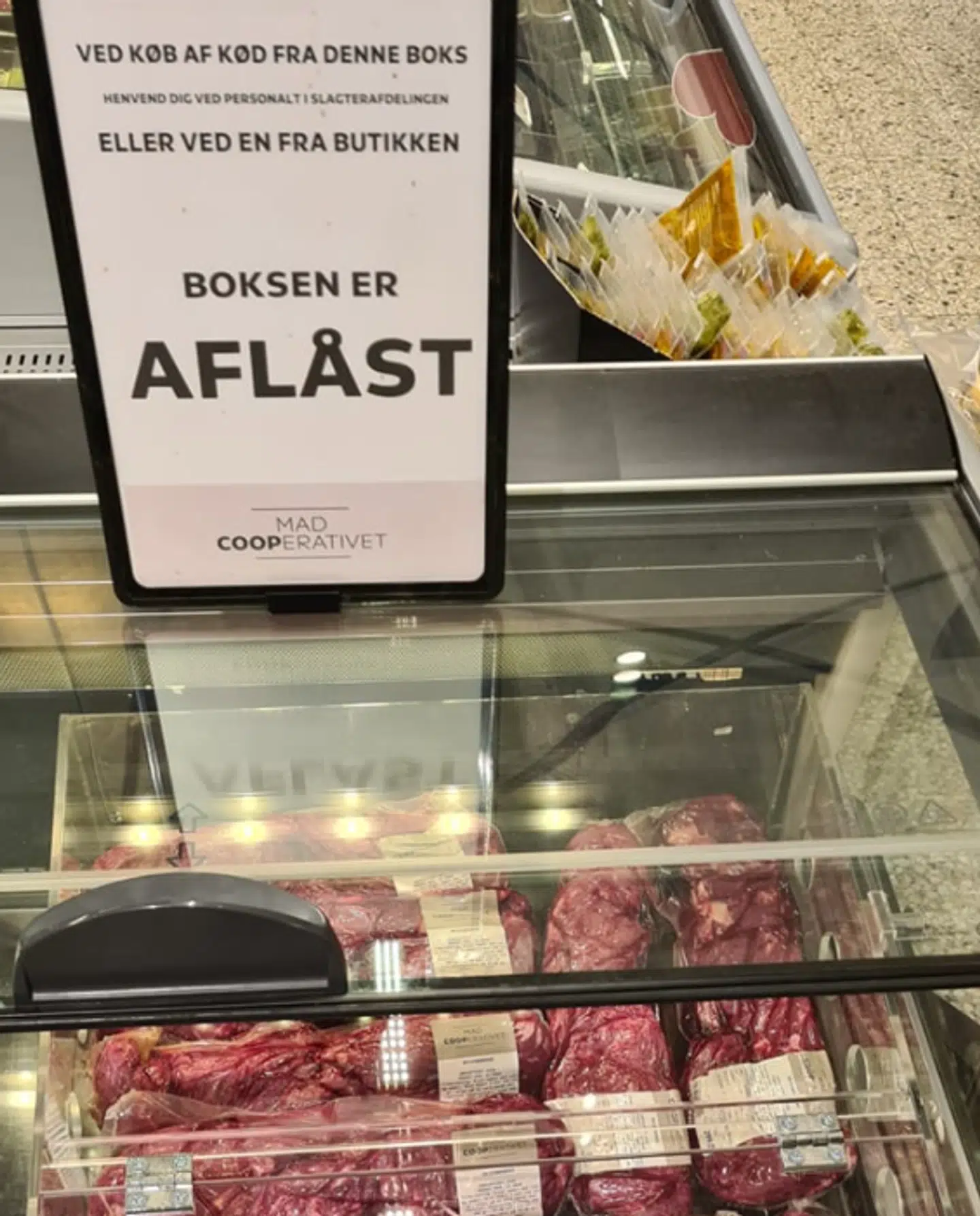 Sådan ser det ud i Aalborg, hvor man har forsøgt at komme kødtyveri til livs.