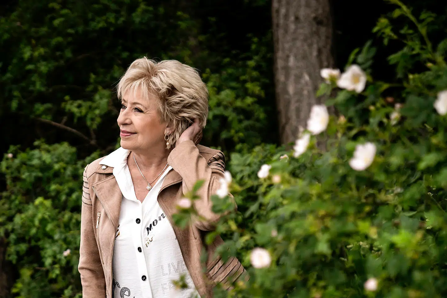 »Udover mit sabbatår og et råd fra Lisbet Dahl er det også min egen udvikling, der har gjort, at jeg har færre nerver på. Det er en udvikling over 30 år – en modning og en bred og lang erfaring.«