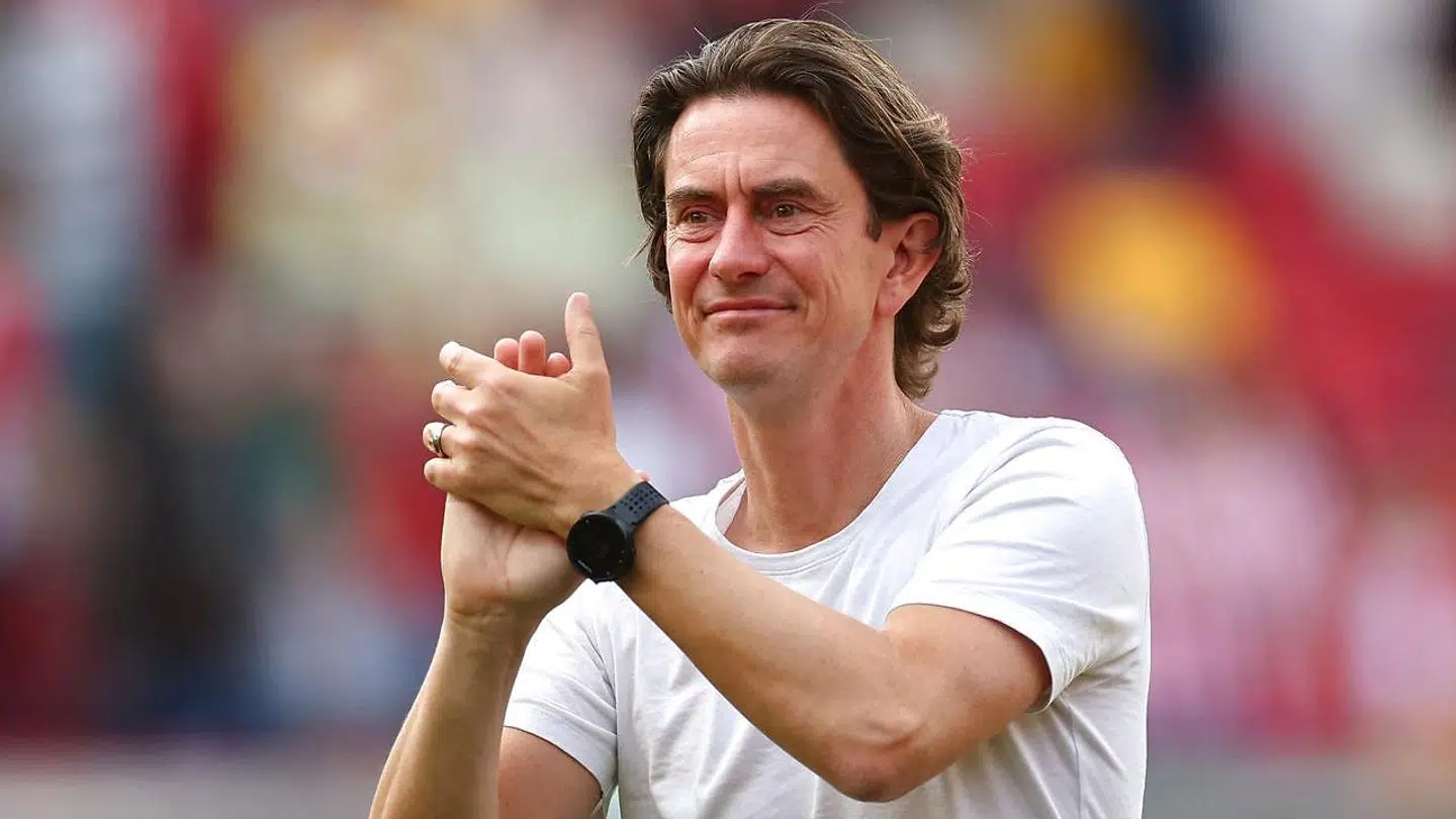 Brentford-træner Thomas Frank.