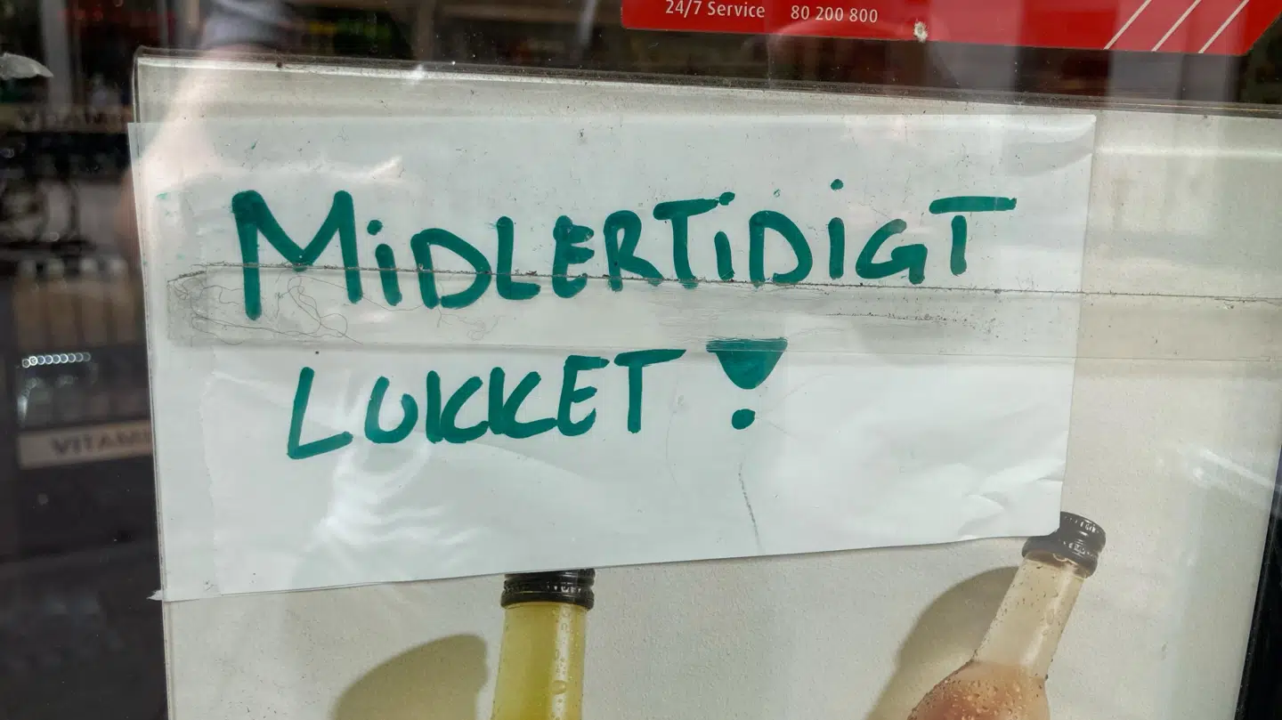 Billedet stammer fra 7-Eleven i Pilestræde i København. Foto: Malthe Henriksen