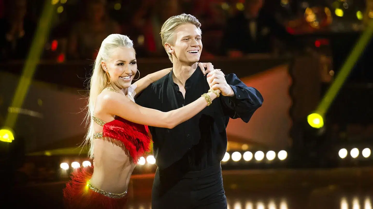 Mathias Kaki og Mille Funk dansede sammen i 'Vild med dans' i 2016. Året efter stod de frem som kærester.
