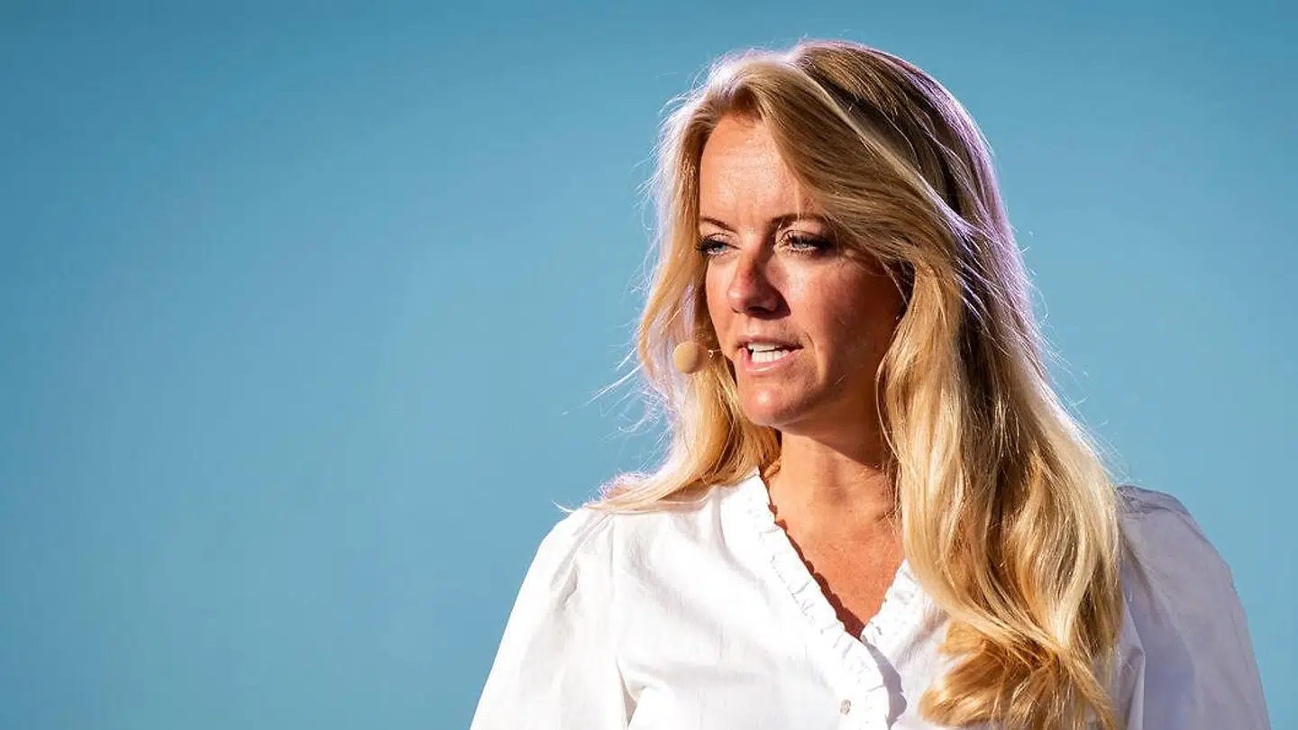 Formand for Nye Borgerlige, Pernille Vermund.