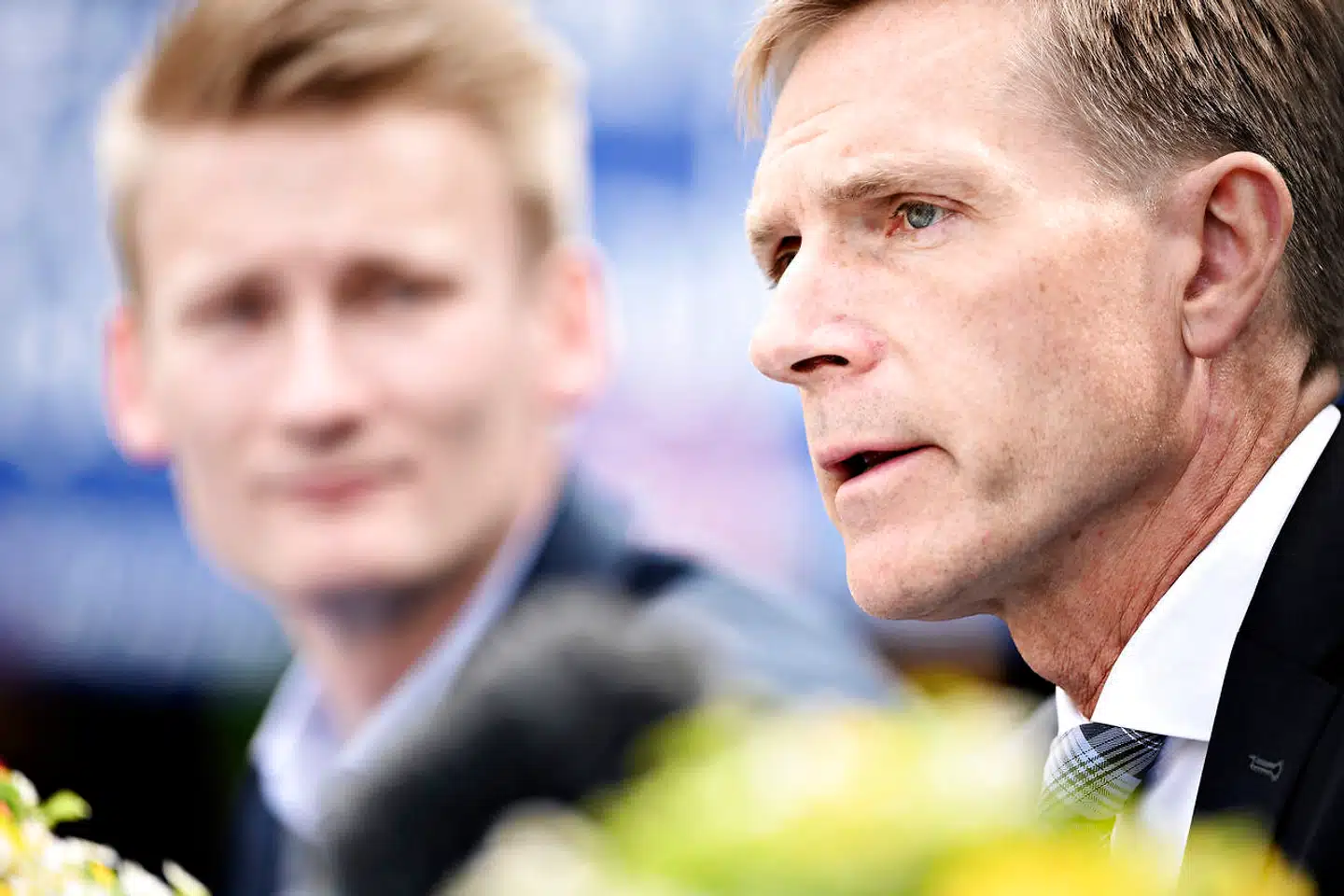 DF-formand Kristian Thulesen Dahl og partiets spidskandidat ved EP-valget, Peter Kofod, ser ud til at få et dårligt valg.