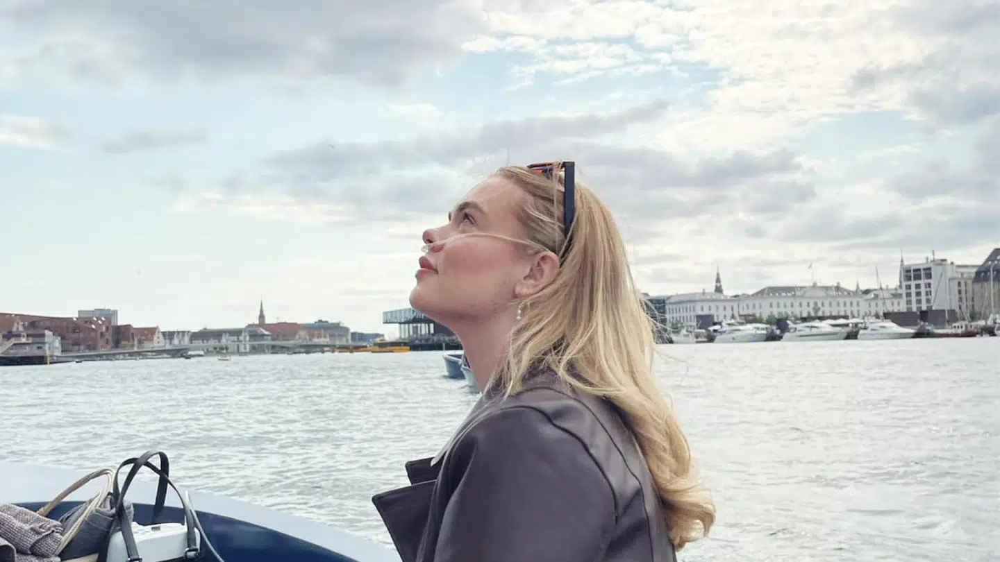 Amalie Vilslev var en stor inspiration for andre unge med organsvigt.