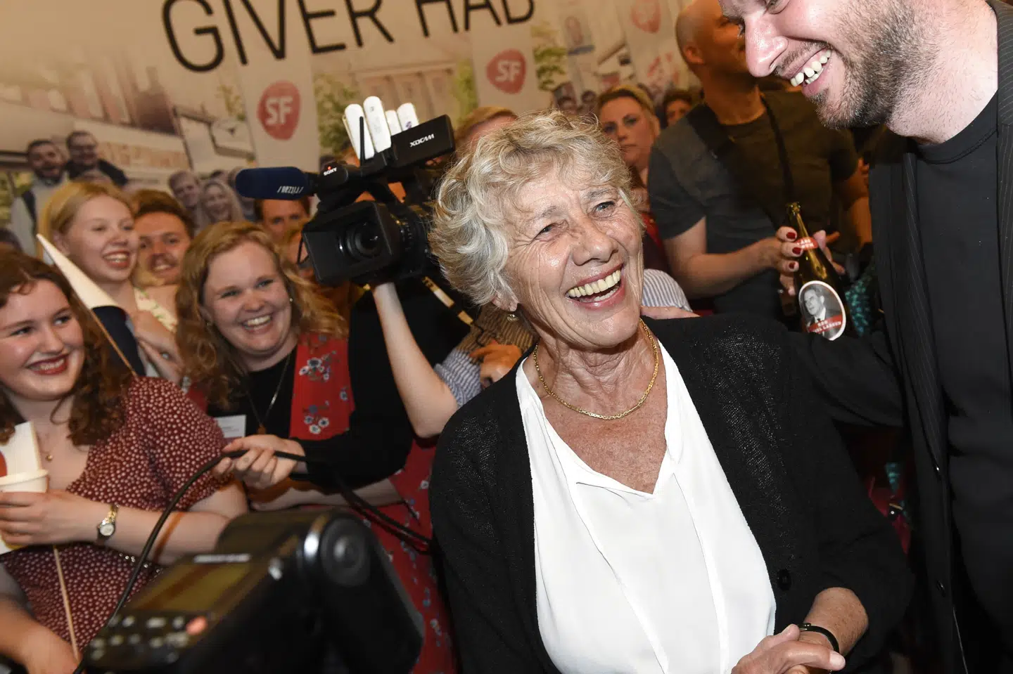 Margrete Auken (SF), som også de københavnske vælgere har kunnet stemme på, er partiets spidskandidat. Liselotte Sabroe/Ritzau Scanpix