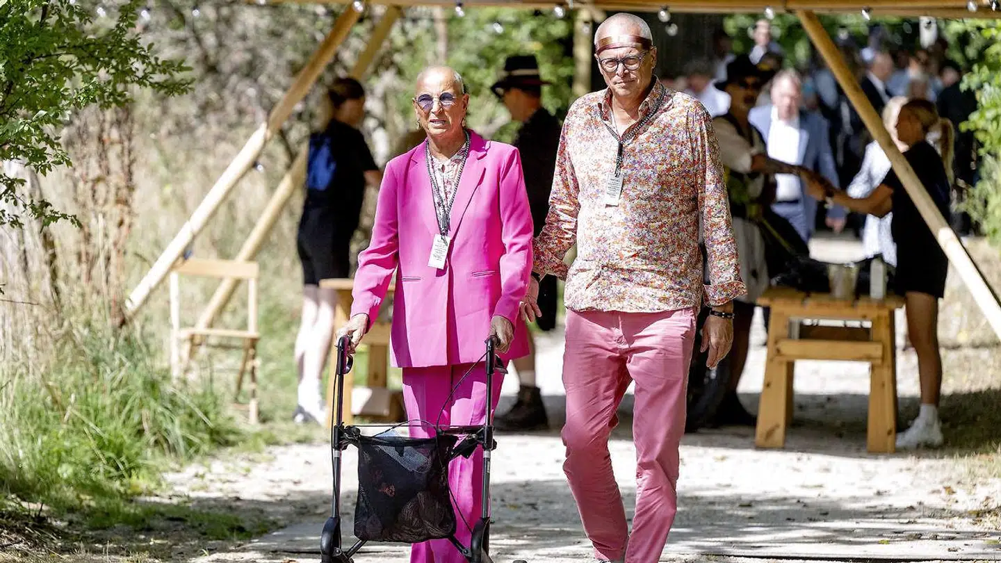 Ilse Jacobsen havde også sin mand, Jesper Bo Jacobsen, med til festen.