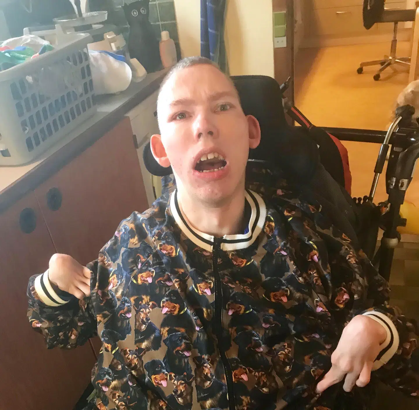 Martin og mor Birgitte