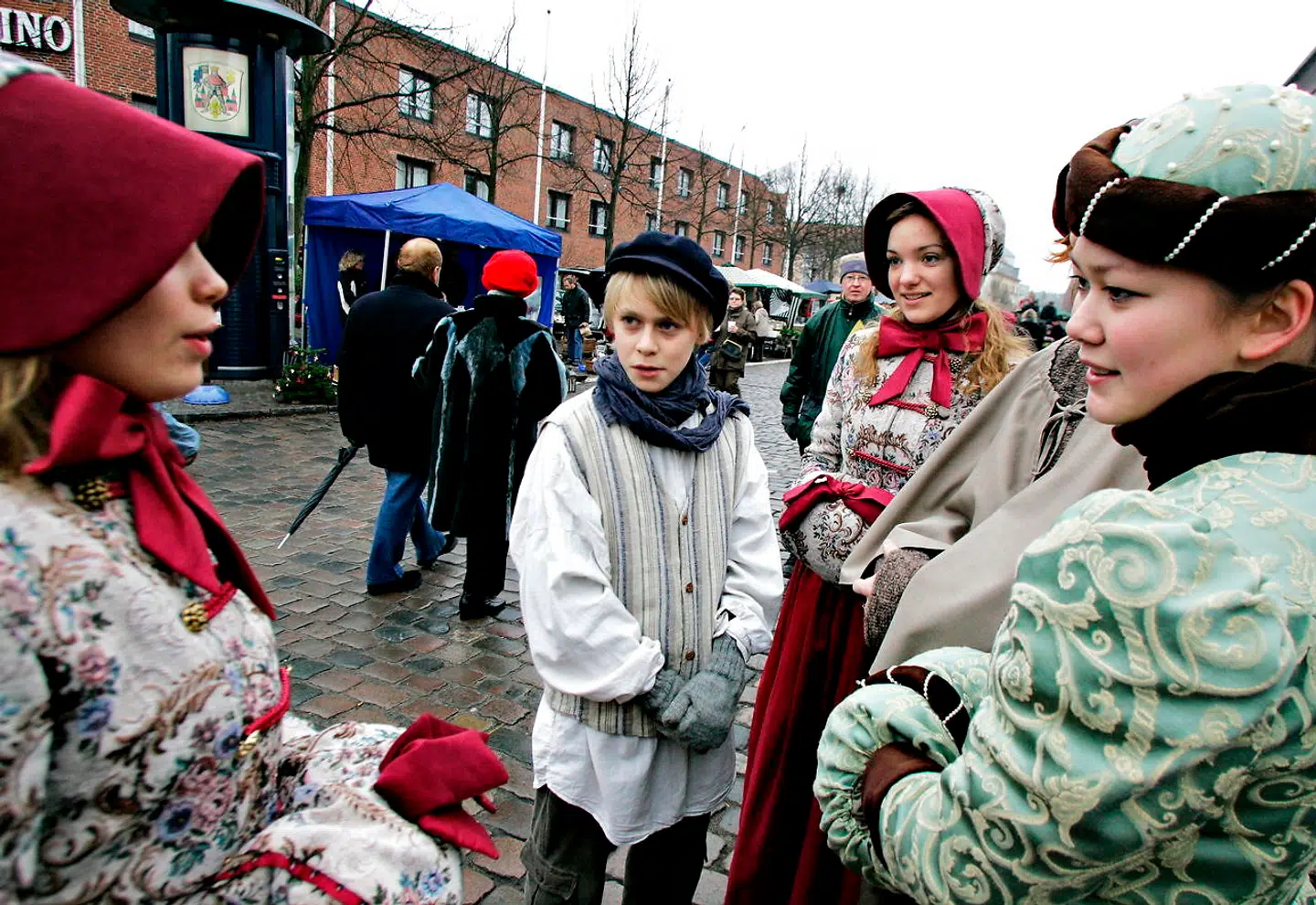 H. C. Andersens julemarked i Odense er truet på livet efter spareplan. Arkivfoto
