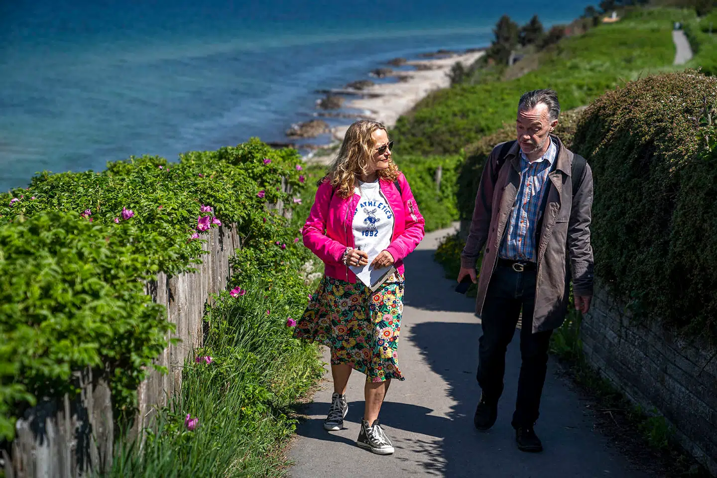 Kierkegaard-kenderen og journalisten Søren Kassebeer vandrer Søren Kirkegaard-ruten i Gilleleje med journalist Maise Njor. Snakken handlede om alt andet, end Kierkegaard, men det var også fint.