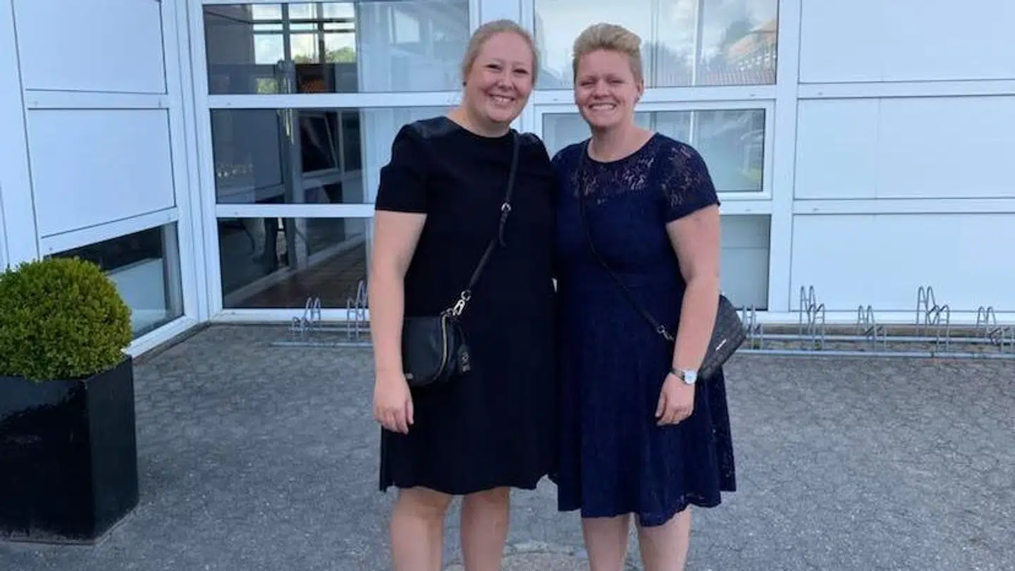 Jette og Helene overvejer at tage til udlandet for at kunne få opfyldt deres drøm om delt moderskab. Foto: Privat.