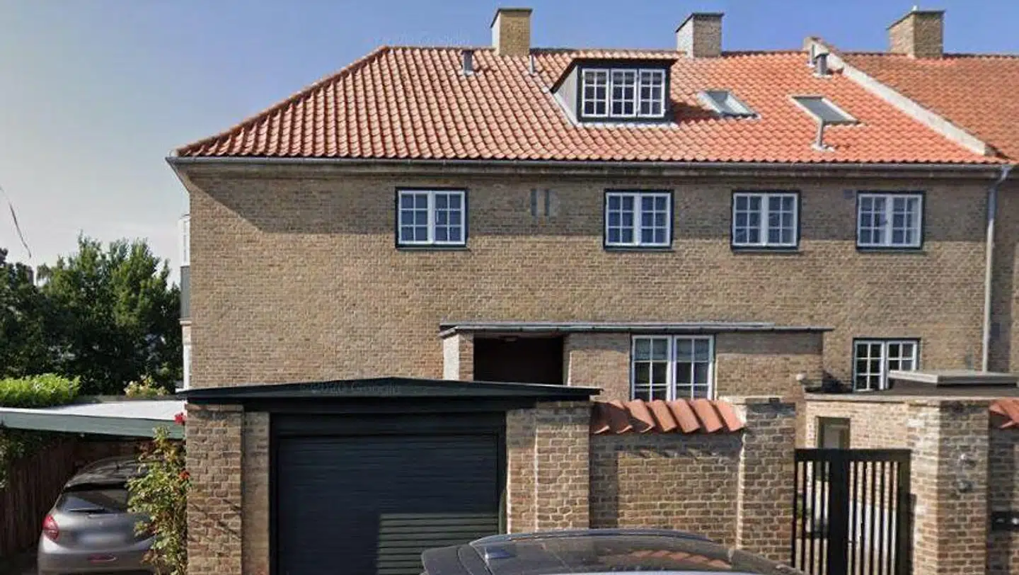 Afdøde Uffe Ellemann Jensens hus på Sundvænget i Hellerup.