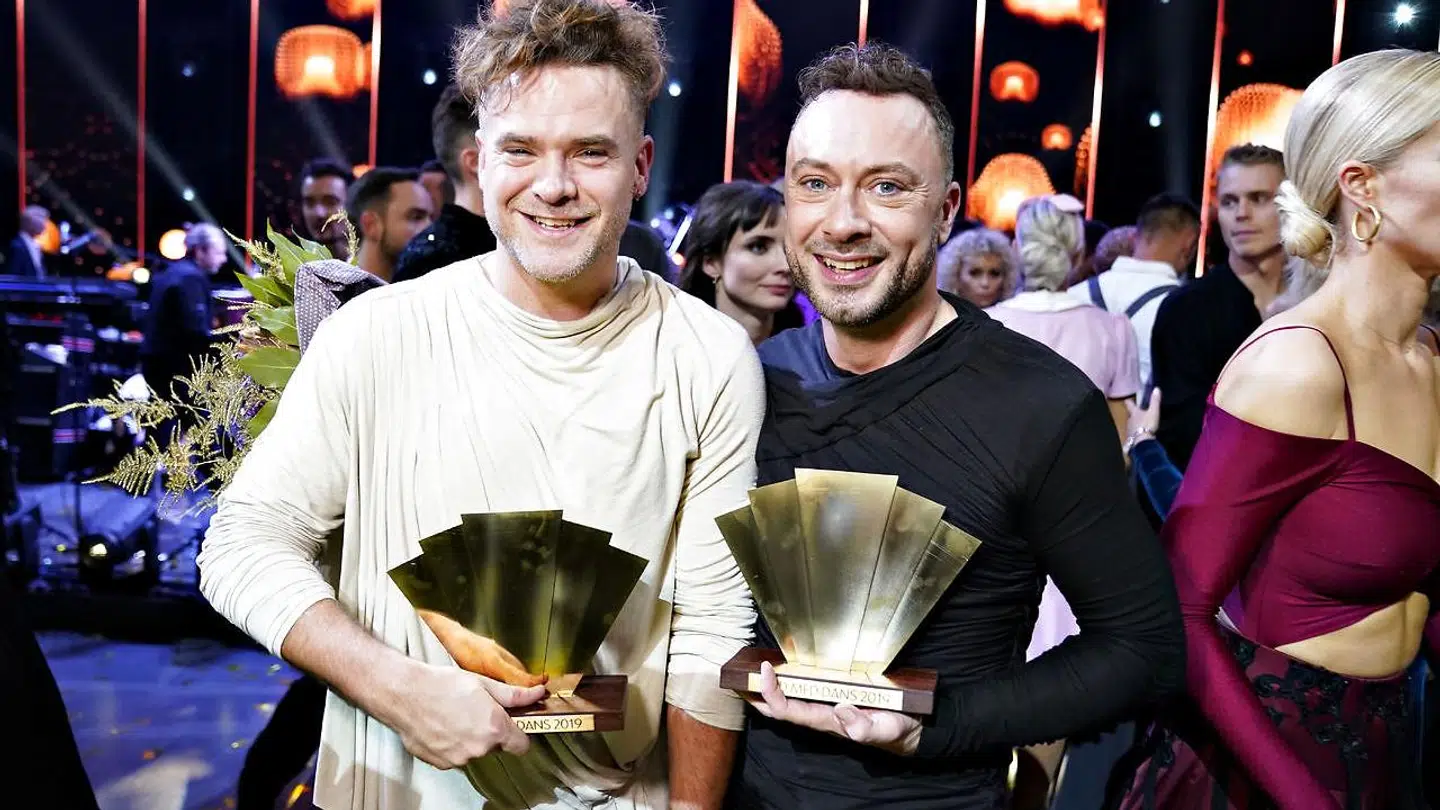 Selvom Jakob Faurby blev skadet, endte han at vinde 'Vild med dans' i 2019 med Silas Holst som dansepartner.