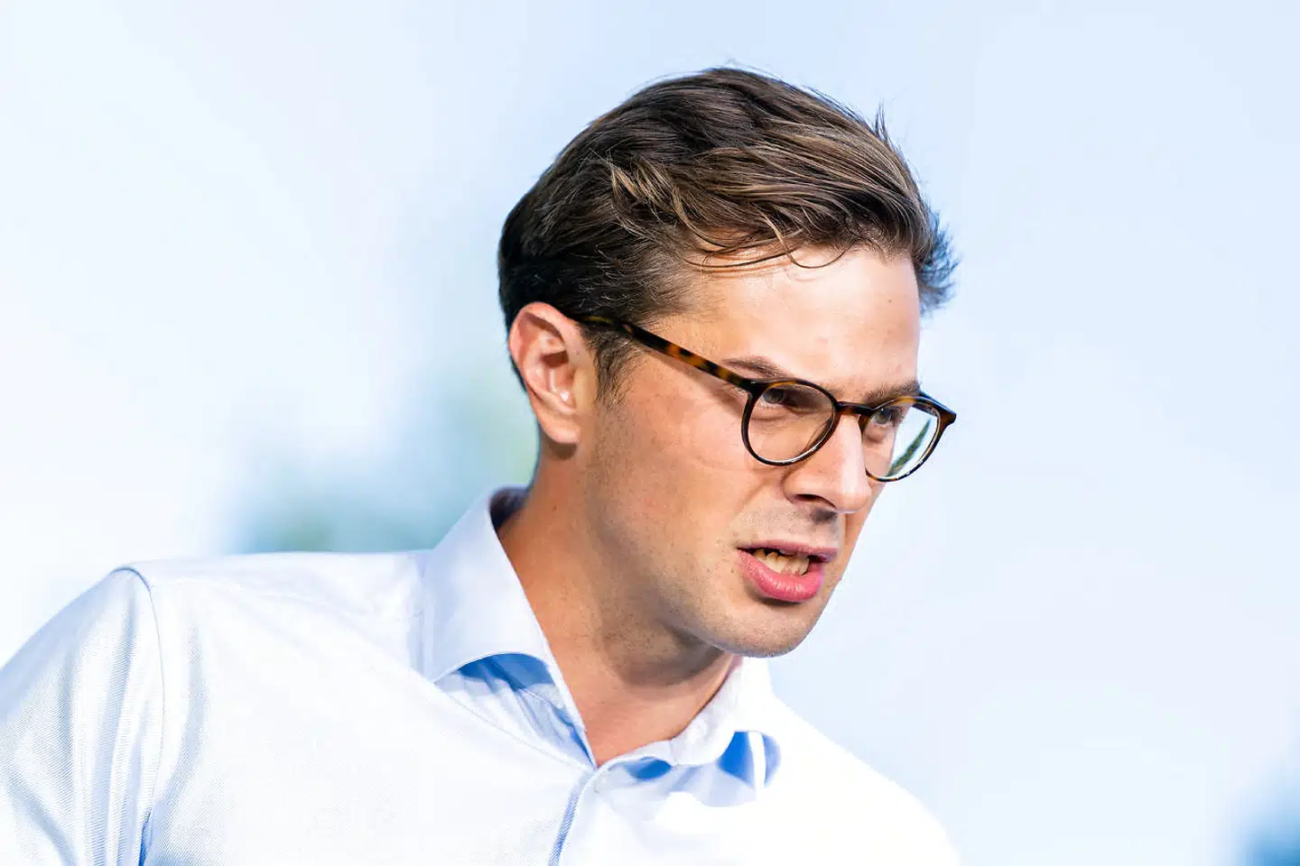 Efter flere dages tavshed taler Alex Vanopslagh taler nu om brud på boligreglerne. (Arkivfoto)