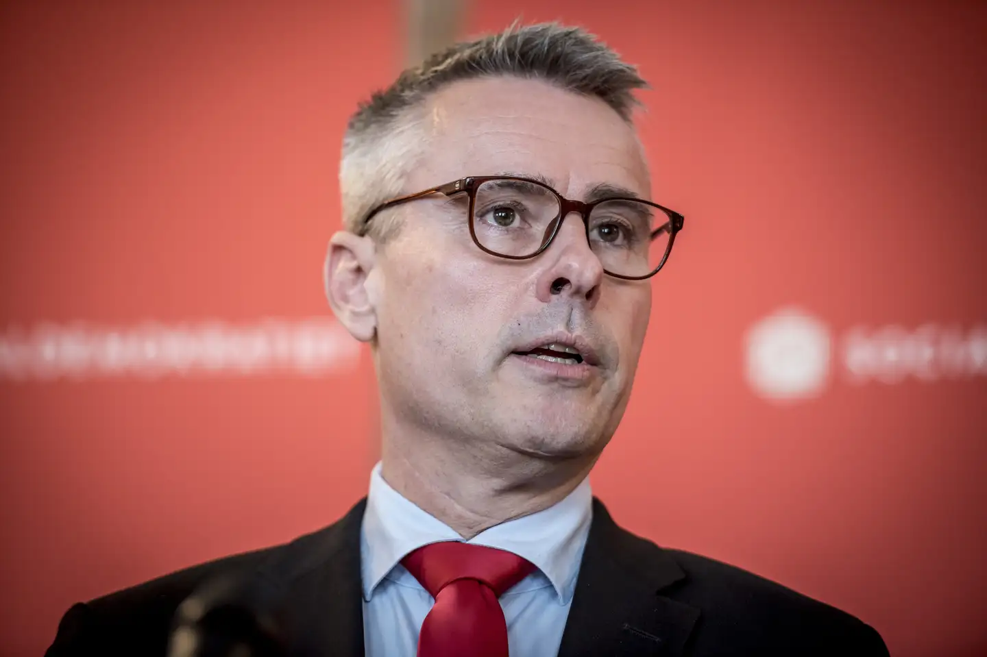- Han har forsøgt at kæmpe sig tilbage, og det har jeg og mange andre støttet ham i, men det er desværre ikke lykkedes, siger Socialdemokratiets formand, Mette Frederiksen. Mads Claus Rasmussen/Ritzau Scanpix