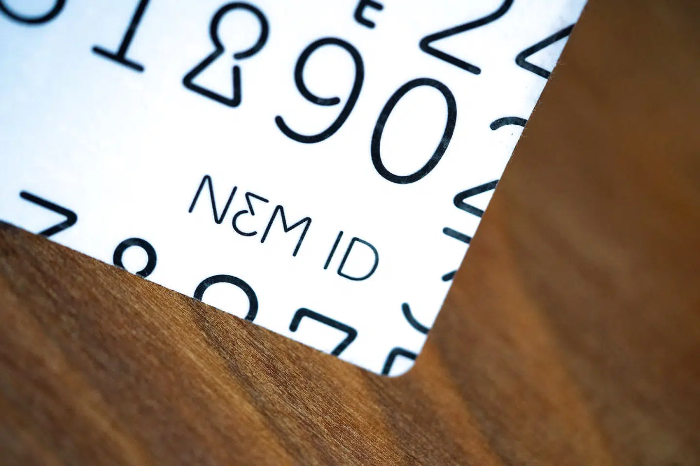 Arkivfoto: Nets vil sælge MitID og NemID, når indfasningen af NemID er en realitet. Det indebærer, at koderne ikke står på et skilt som hidtil.