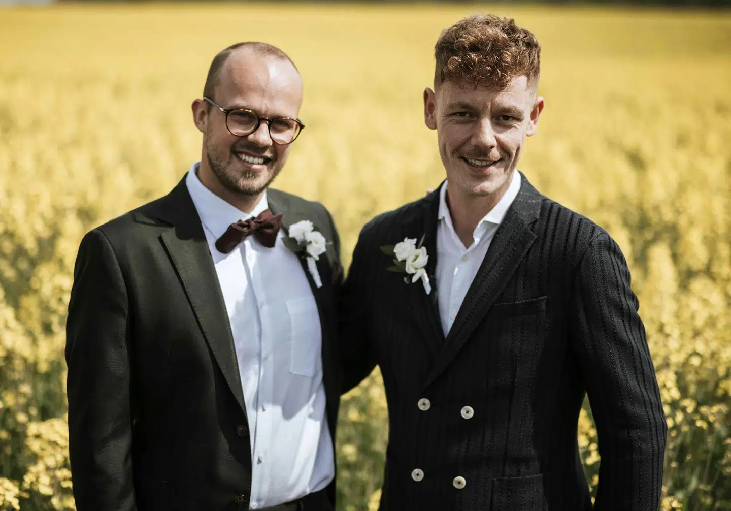 Anders Reinholdt Jonssen og Sebastian Søvsø fandt ikke kærligheden, men er begge begejstrede for eksperternes match.