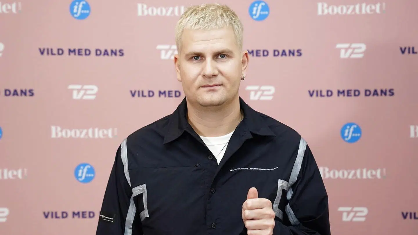 Mads Bo Iversen før fredagens 'Vild med dans'.