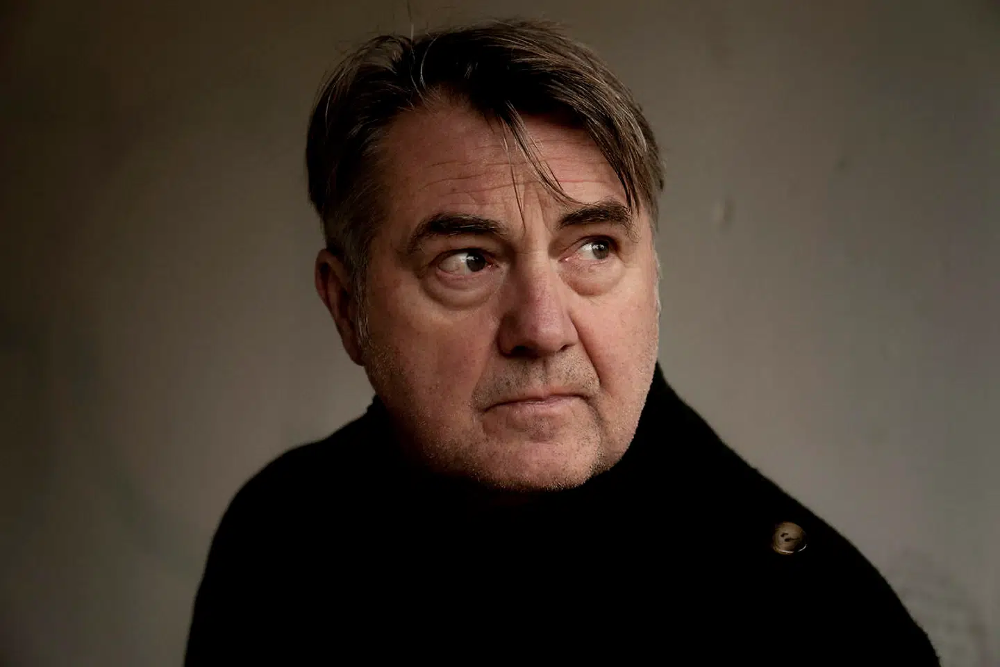 På Østerbro har Jens Jørn Spottag Fælledparken lige om hjørnet – og fra sin lejlighed byen lidt på afstand i modsætning til årene, hvor han og Tammi Øst boede på en husbåd ved Fisketorvet.