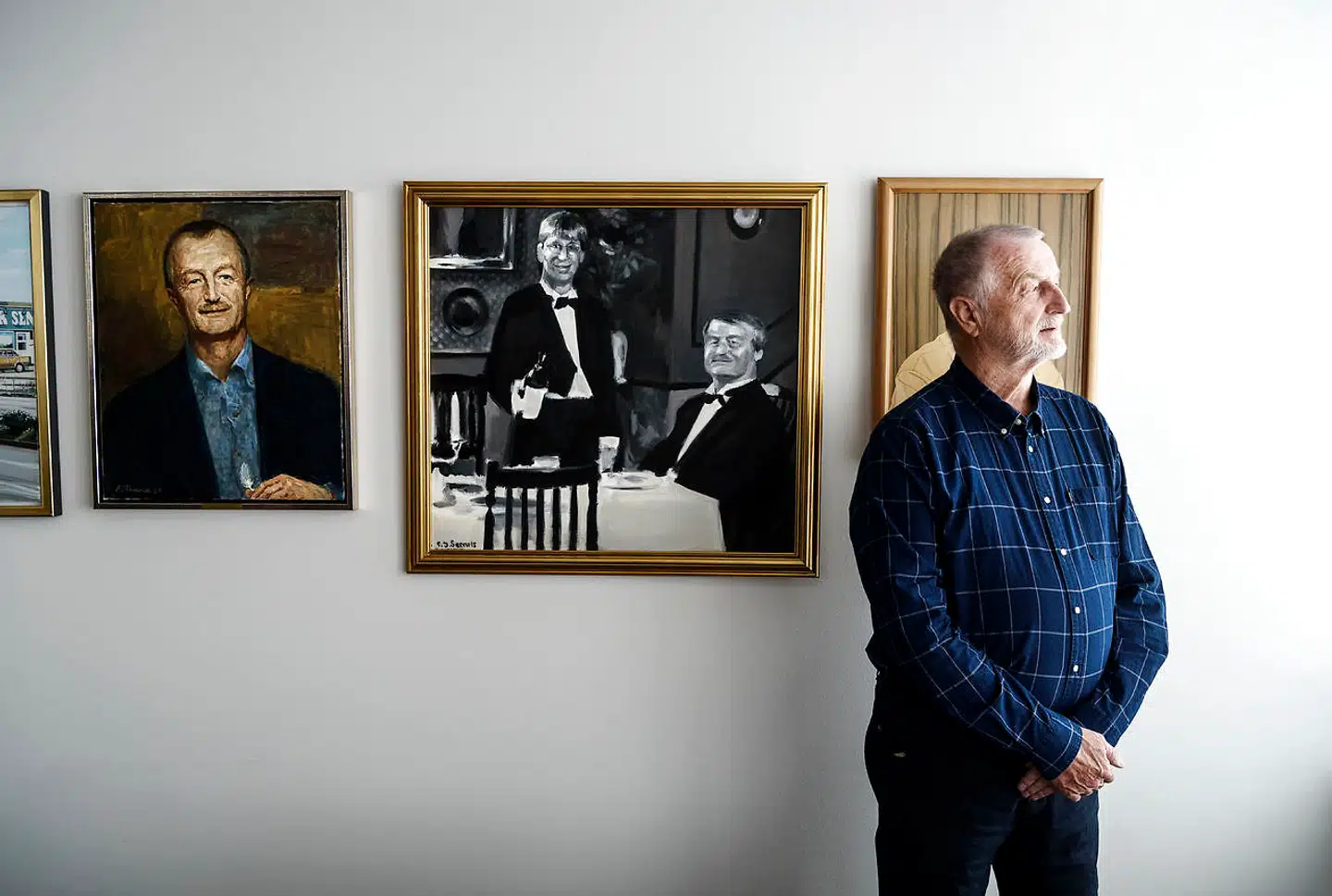 Lars Larsen i Jysks hovedsæde.