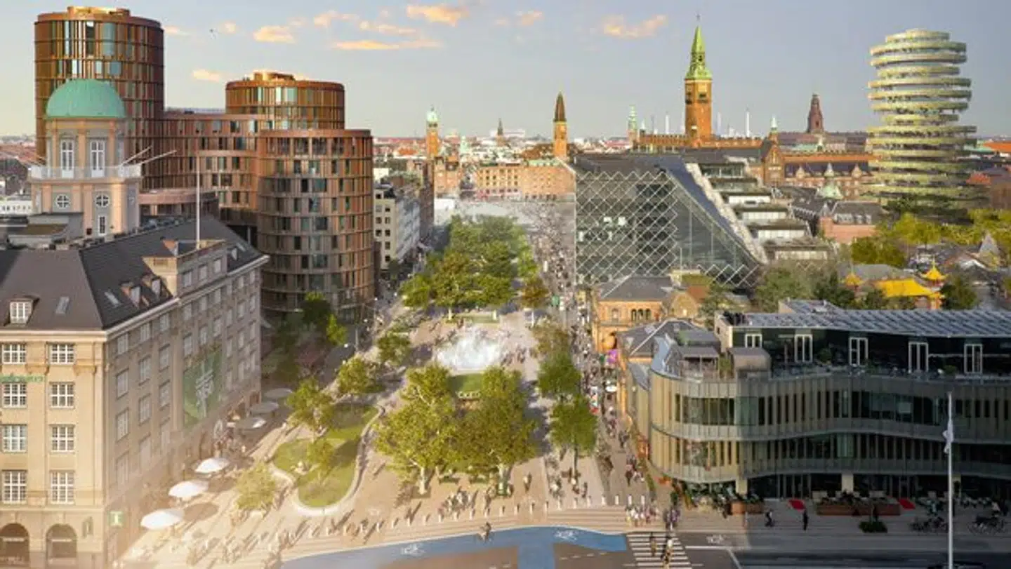 Sådan vil byparken skulle se ud, hvis den bliver en realitet.