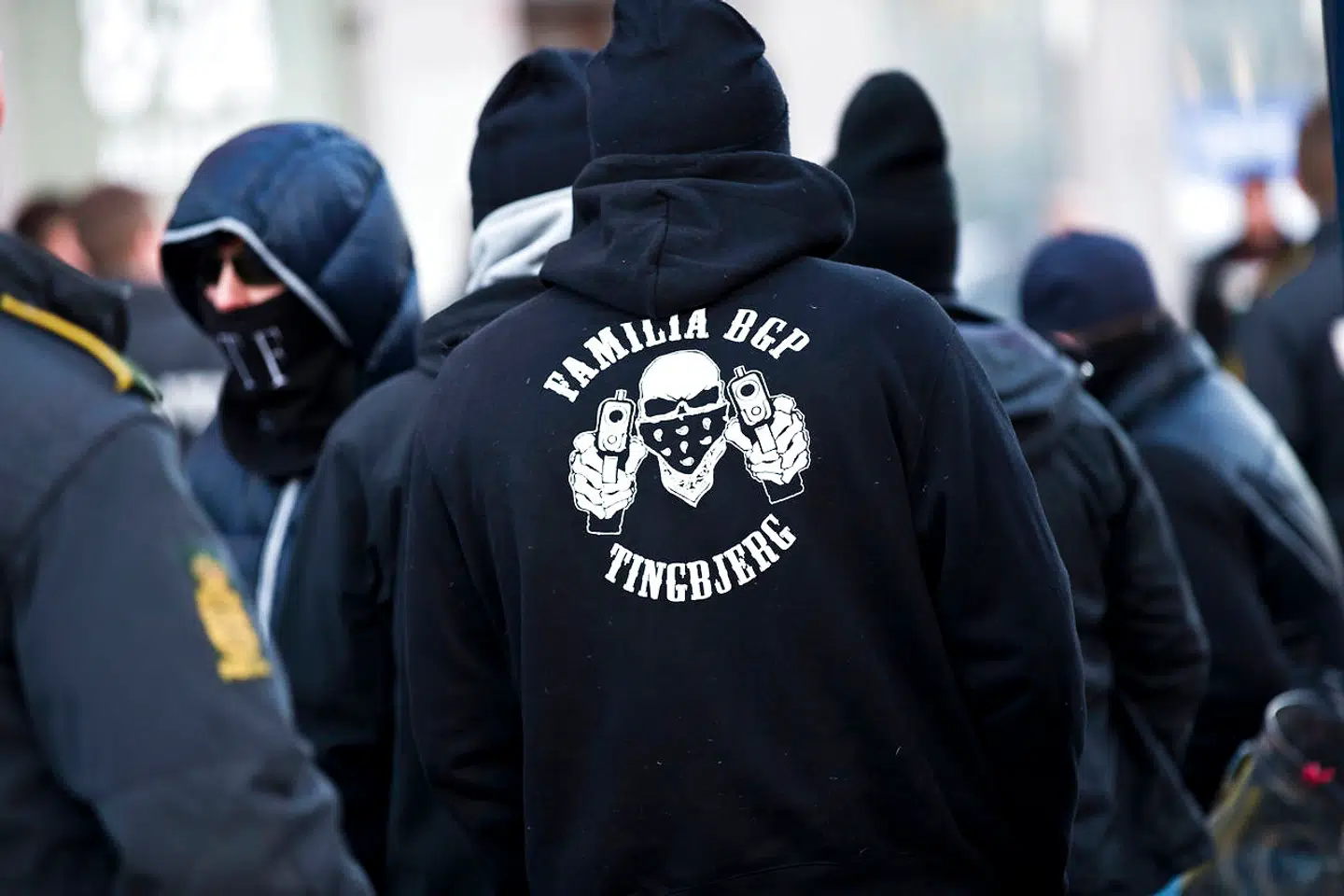 Arkivfoto. Medlem af bandegrupperingen LTF / Loyal To Familia.