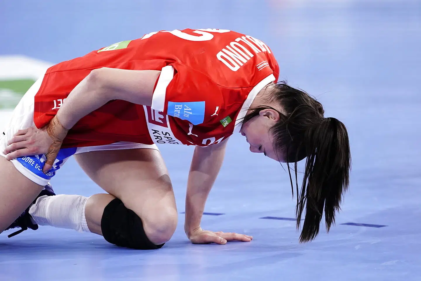 EM kvindehåndboldkampen i mellemrunden Danmark - Norge i Ljubljana i Slovenien, onsdag den 16. november 2022.