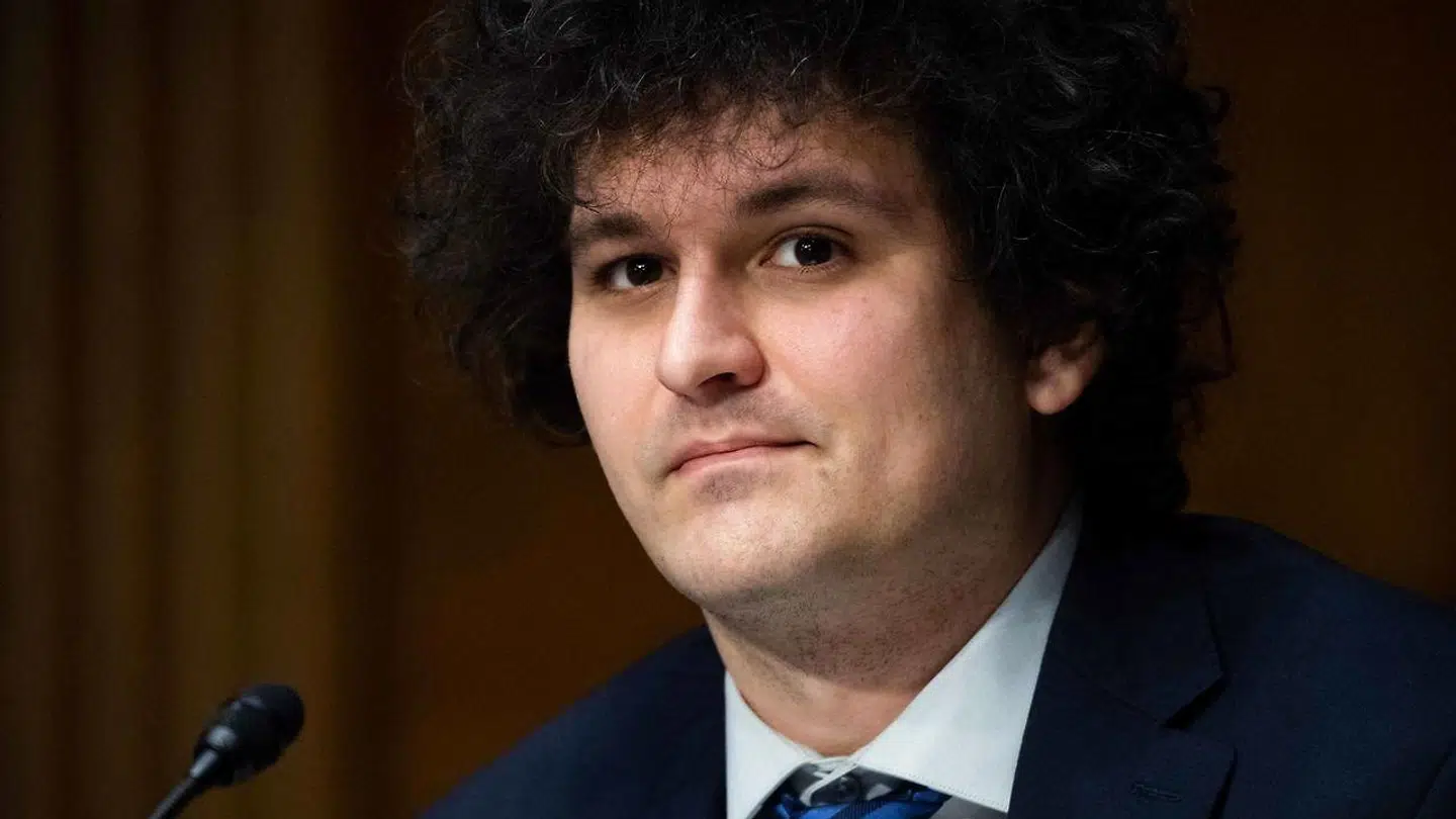 Samuel Bankman-Fried der er stifter af FTX (Photo by SAUL LOEB / AFP)