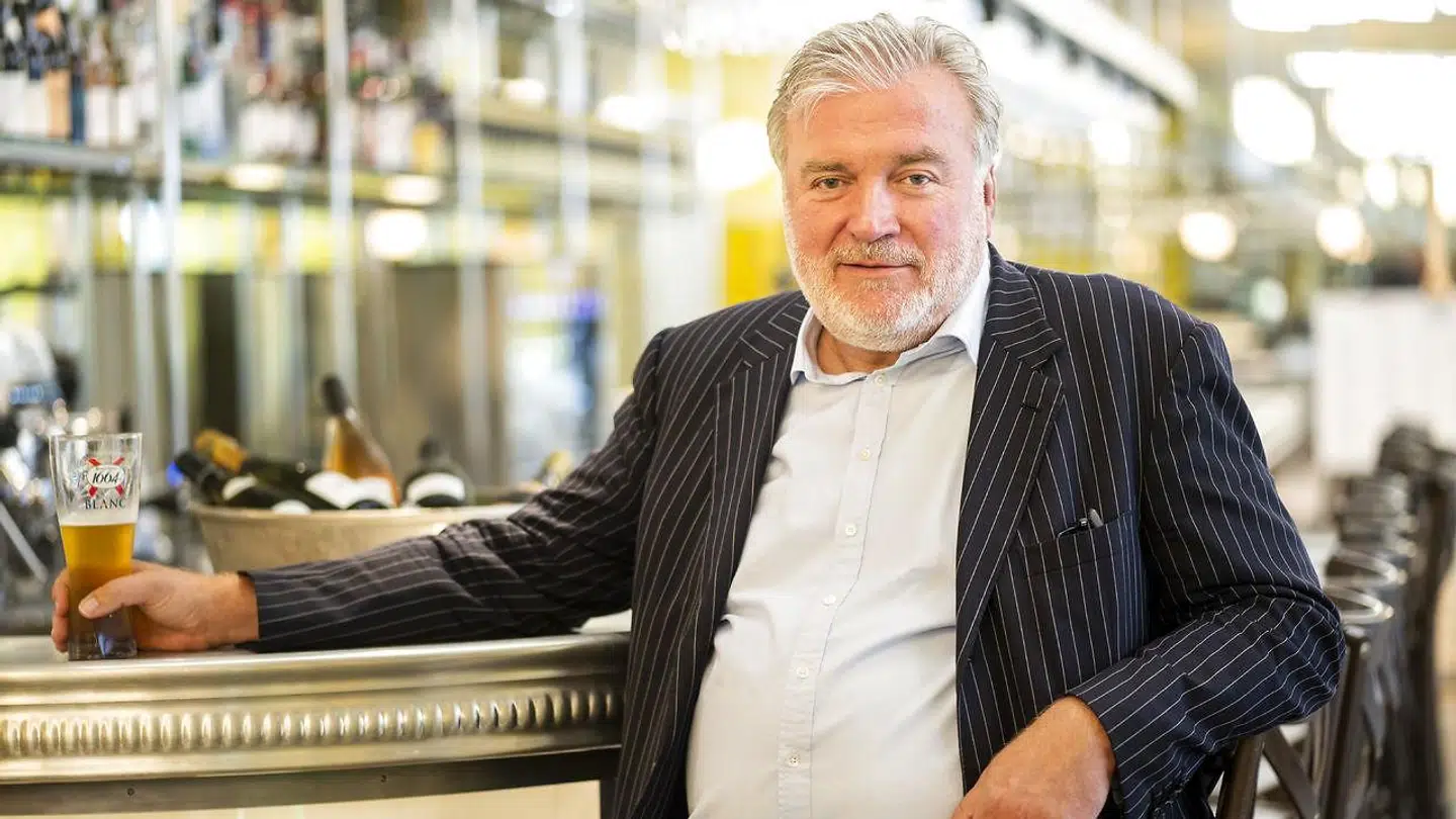 Lars Seier Christensen på café Dan Turéll.