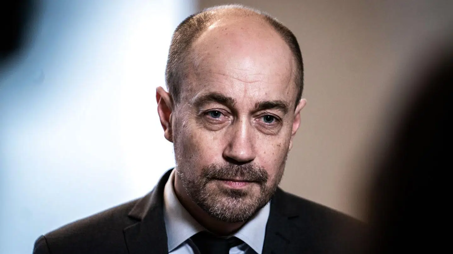 Her ses daværende sundhedsminister Magnus Heunick i januar 2021, hvor Danmark var ramt af coronakrisen. »Jeg lignede en hængt kat« siger han nu.