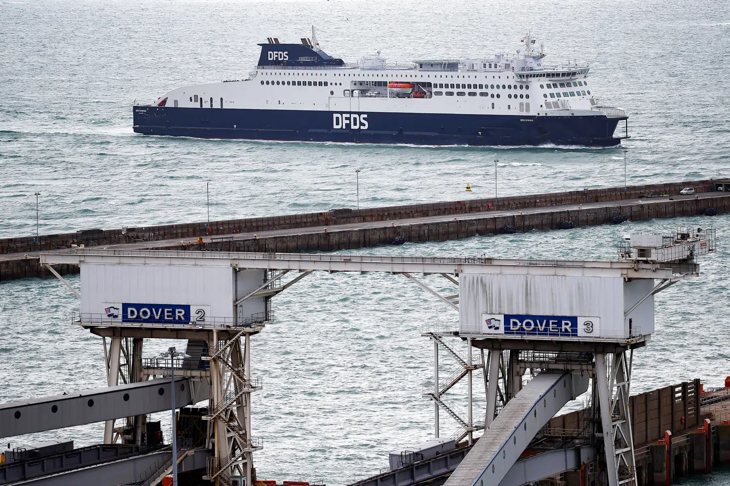 DFDS har købt et irsk transportselskab for at stå stærkere i Storbritannien og Irland. (Arkivfoto). Peter Nicholls/Reuters