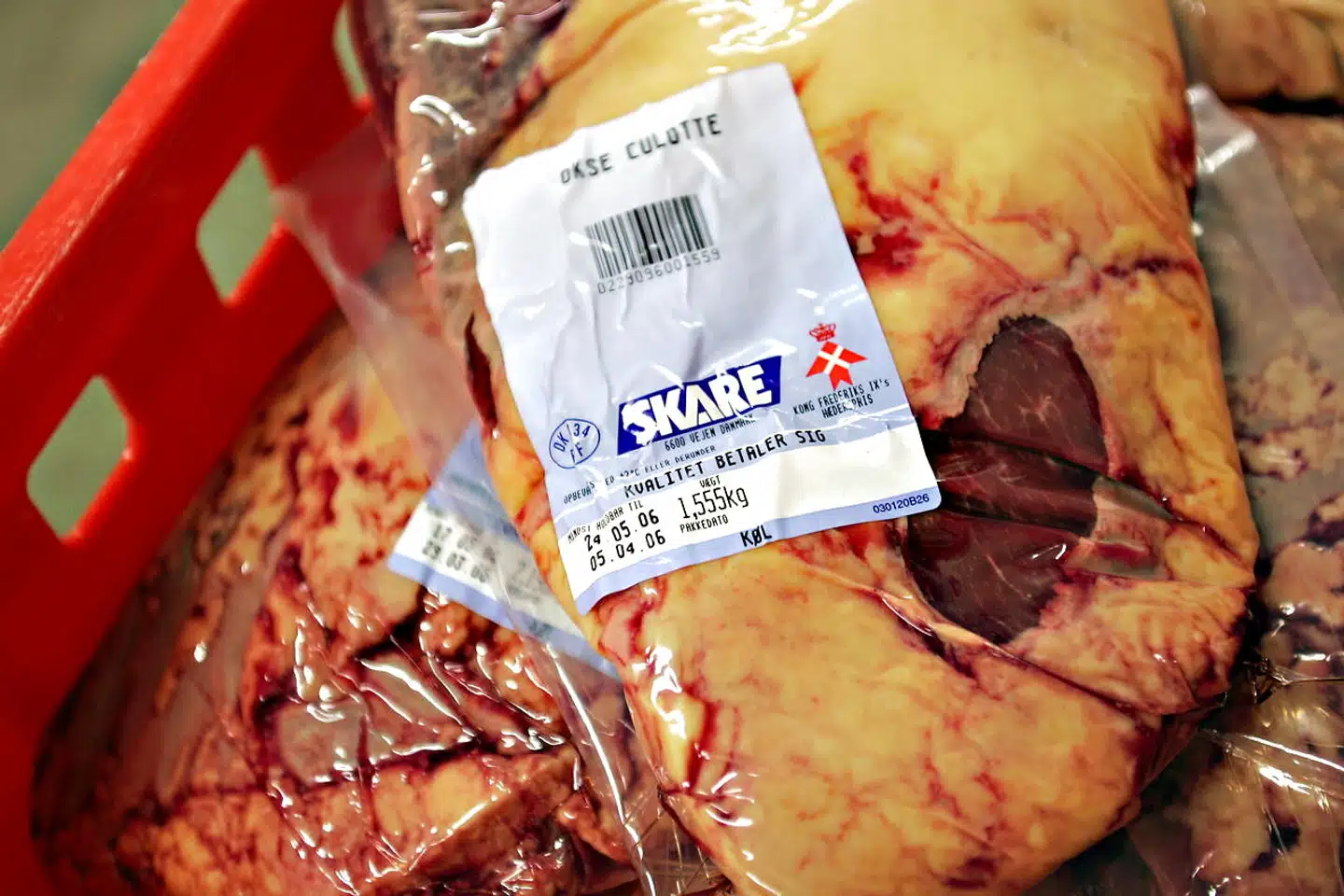 Fødevarestyrelsen har under et kontrolbesøg hos slagterivirksomheden Skare Meat Packers fundet 250 tons gammelt kød, hvoraf noget er helt tilbage fra 2010 (arkivfoto).