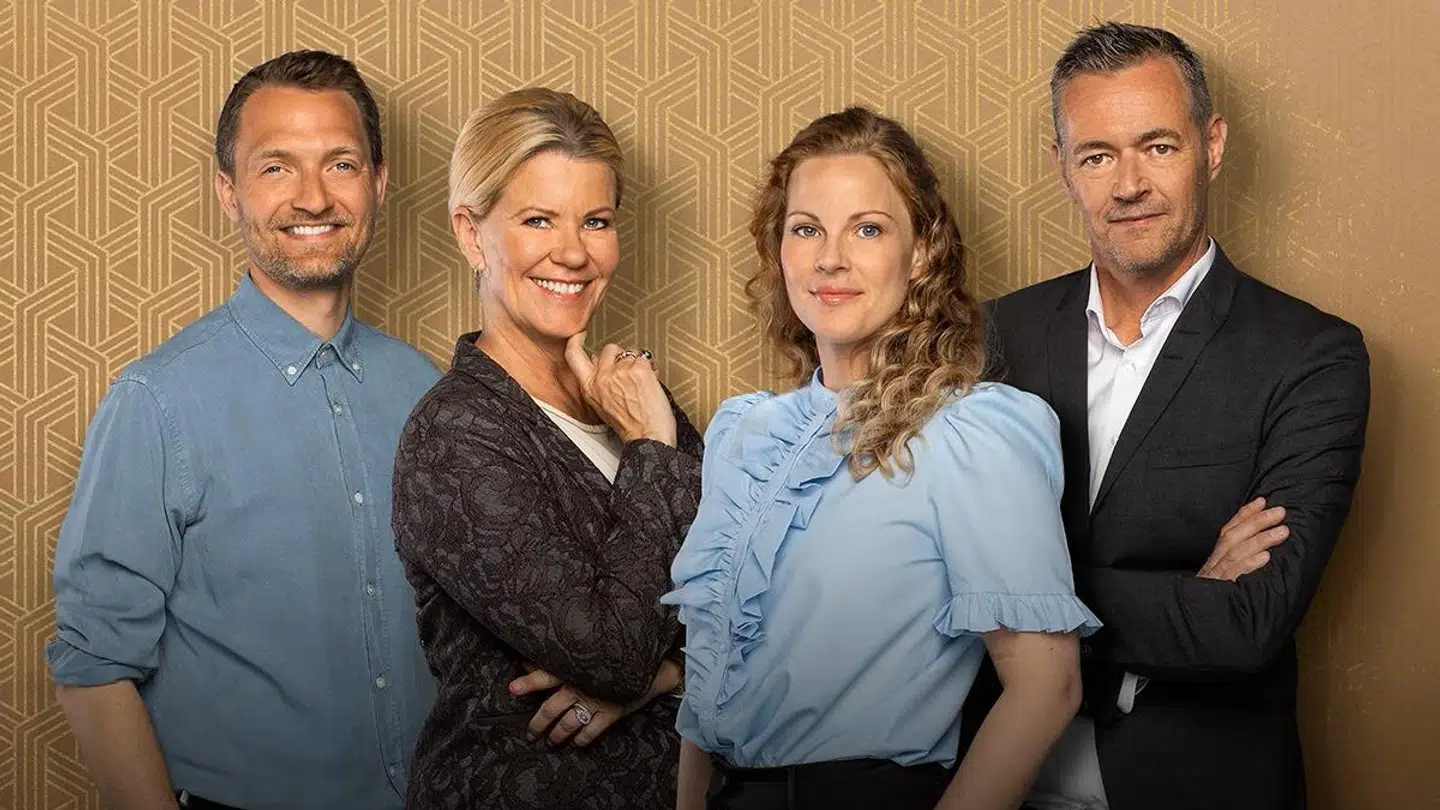 I den aktuelle jubilæumssæson tæller 'Luksusfælden'-ekspertsholdet: Kenneth Hansen, Mette Reismann, Mette Djernis og Carsten Linnemann.