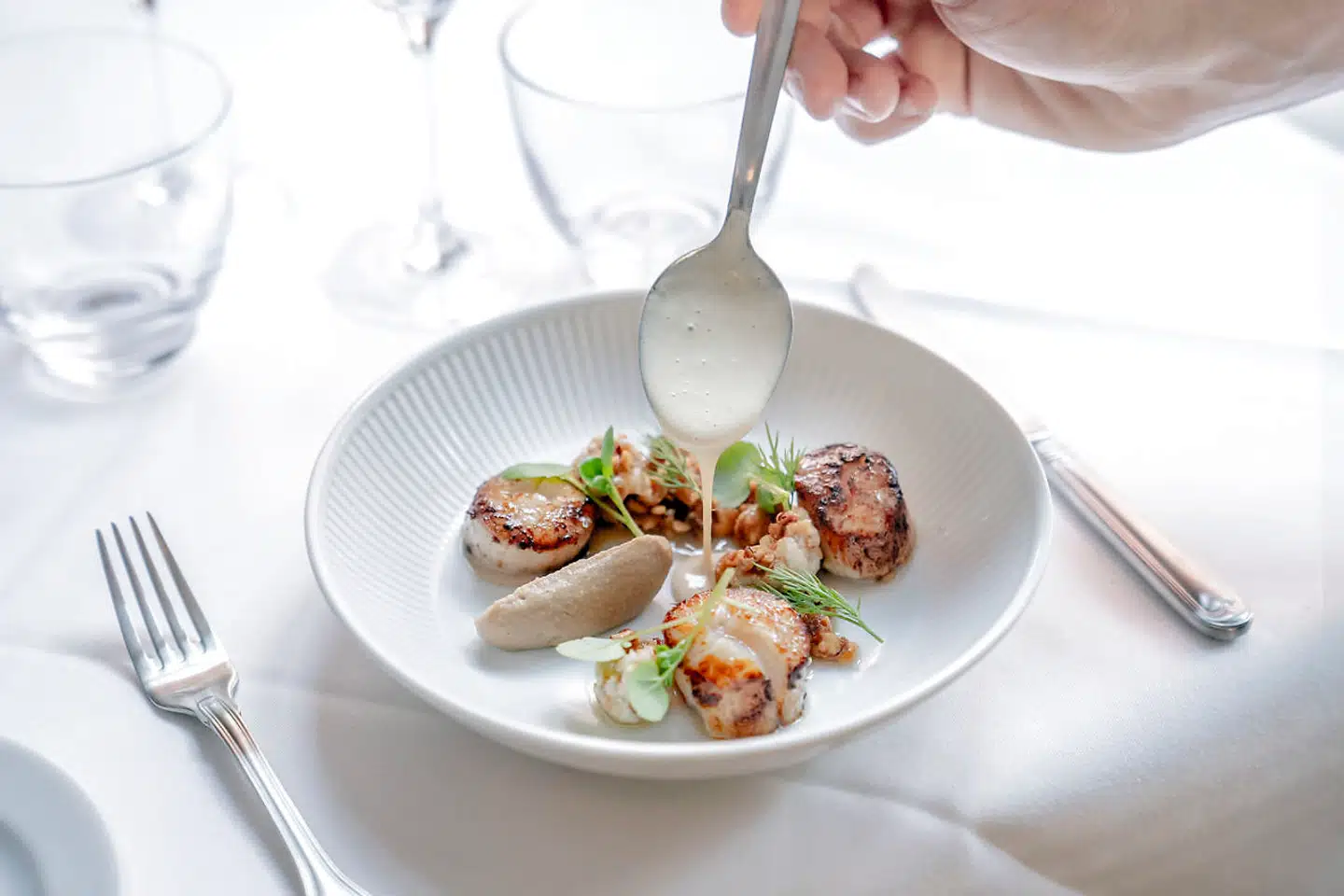 Ristede kammuslinger.