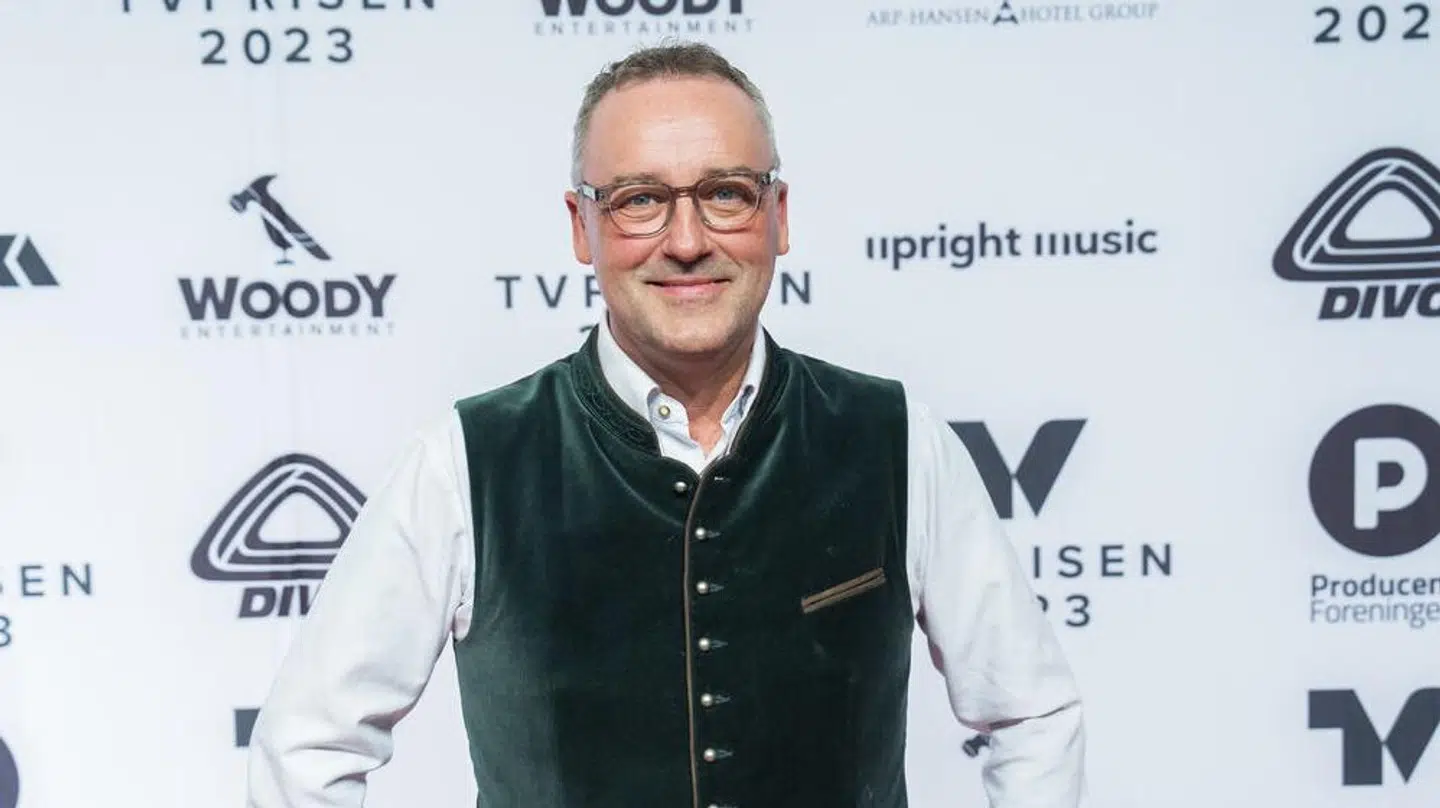 Peter Ingemann til 'TV Prisen 2023'.