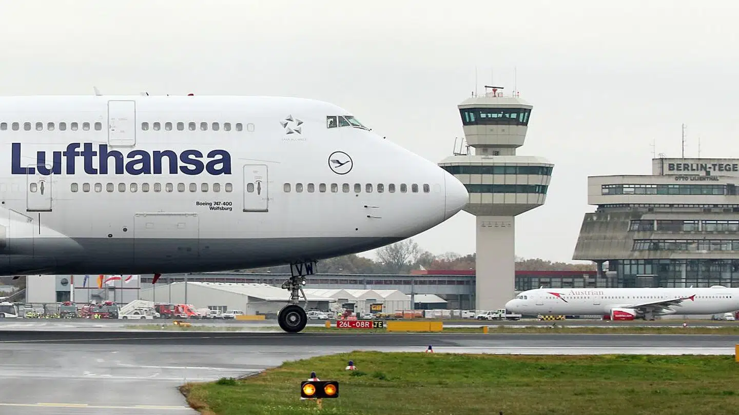 En stor del af flytrafikken til og fra Tyskland er mandag påvirket af en strejke blev ansatte i sikkerhedskontrollen. (Arkivfoto)