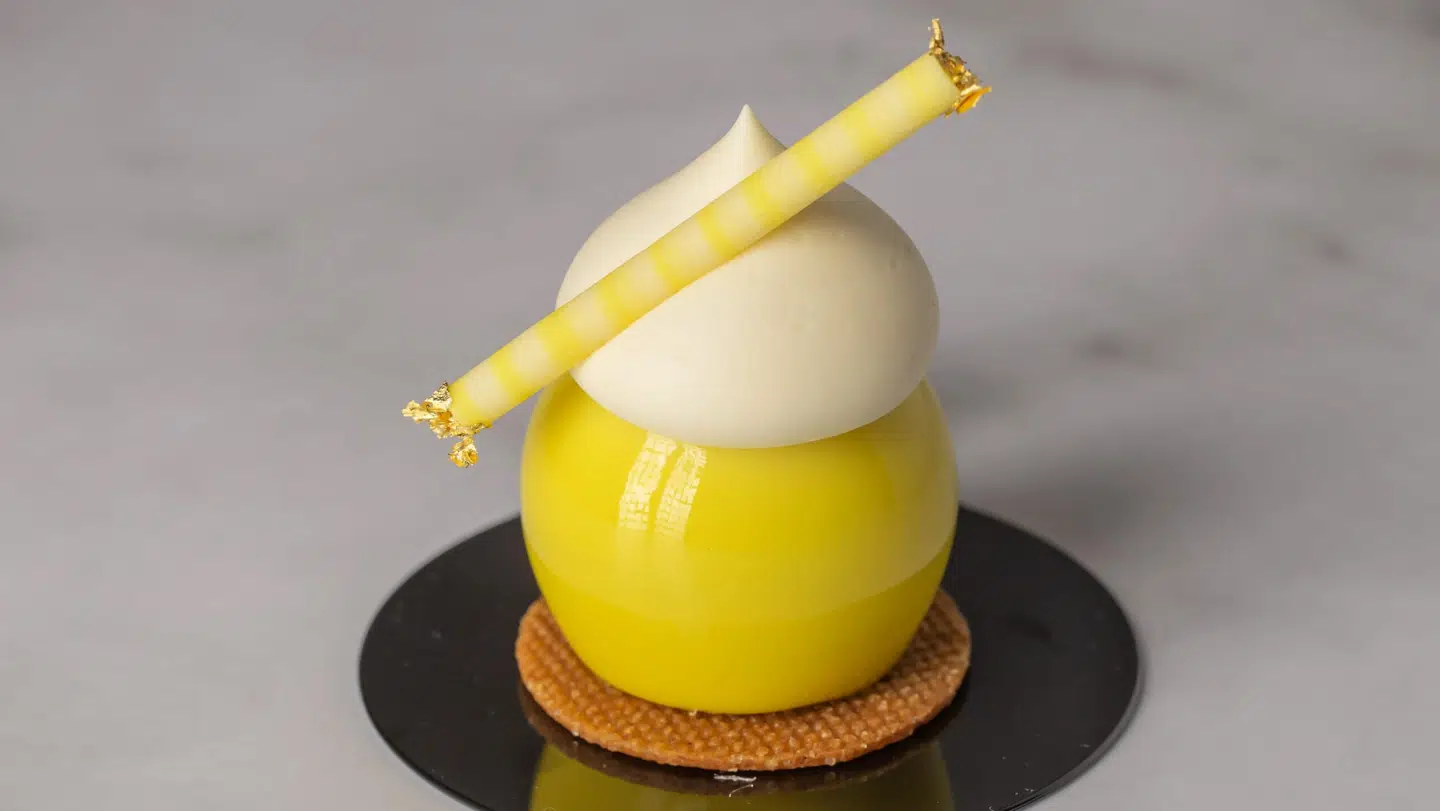 Thomas Bastholm fra Palægade vandt med kagen 'Tropico', hvilket er anden gang, han vinder præmien for årets kage.PR-foto