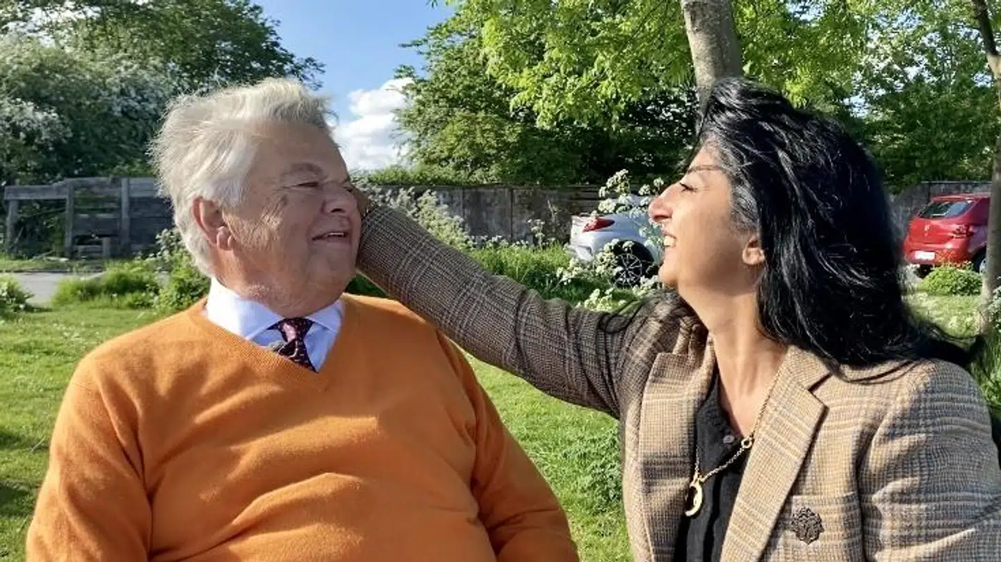 Christian Kjær og Susan Astani har dannet par i 14 år.