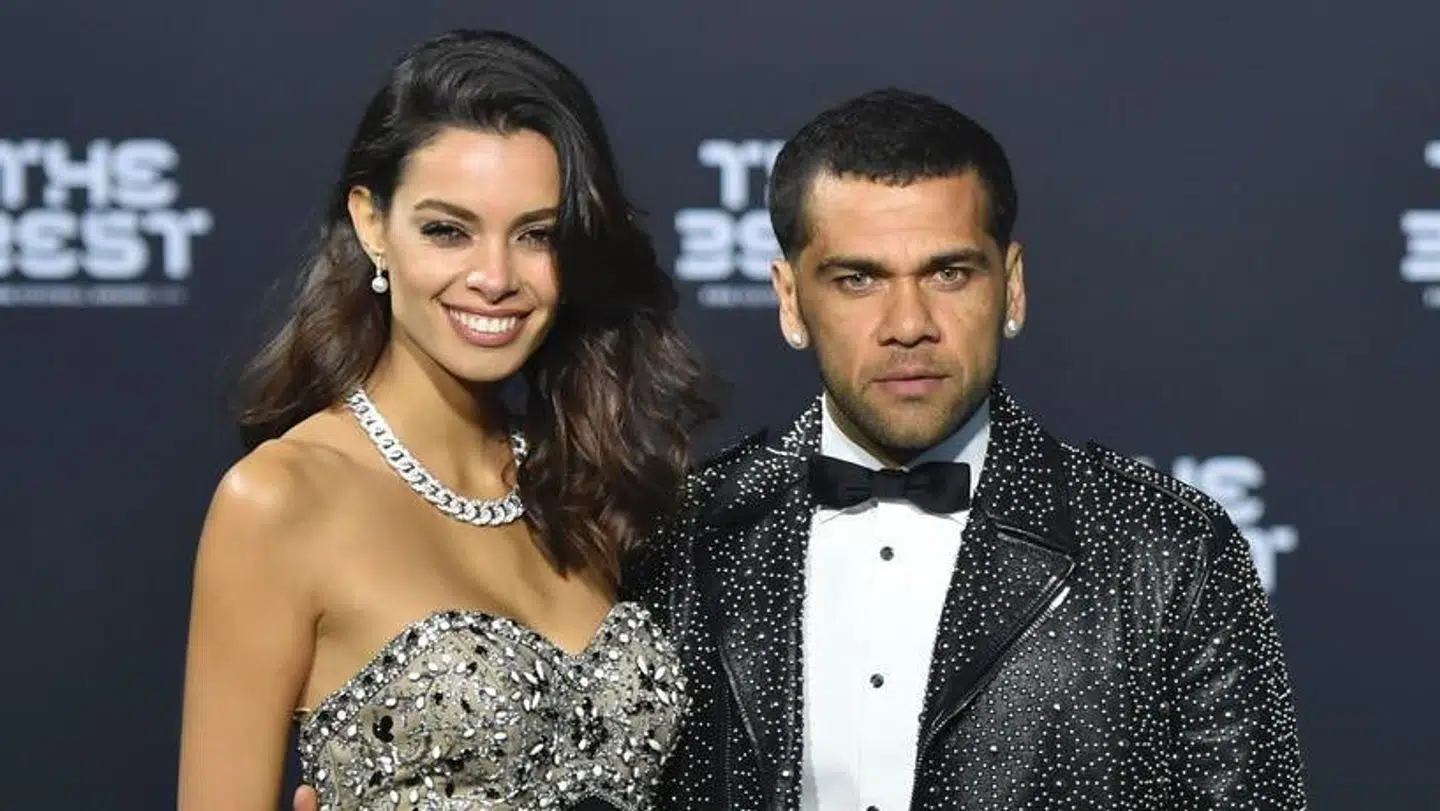 Dani Alves og Joana Sanz.