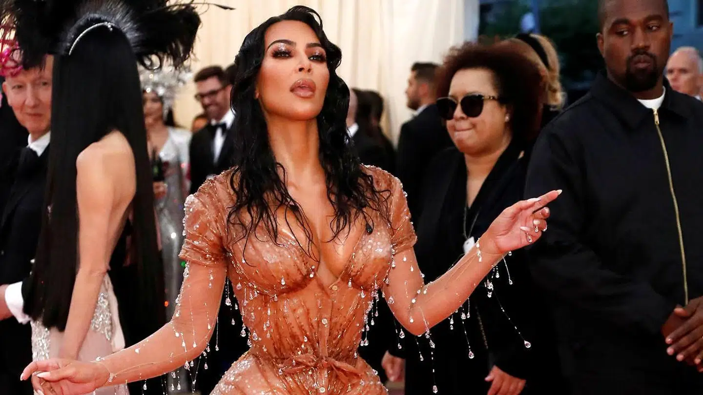 Arkiv. Mon ægtemand Kanye West er misundelig på Kim Kardashians figur?