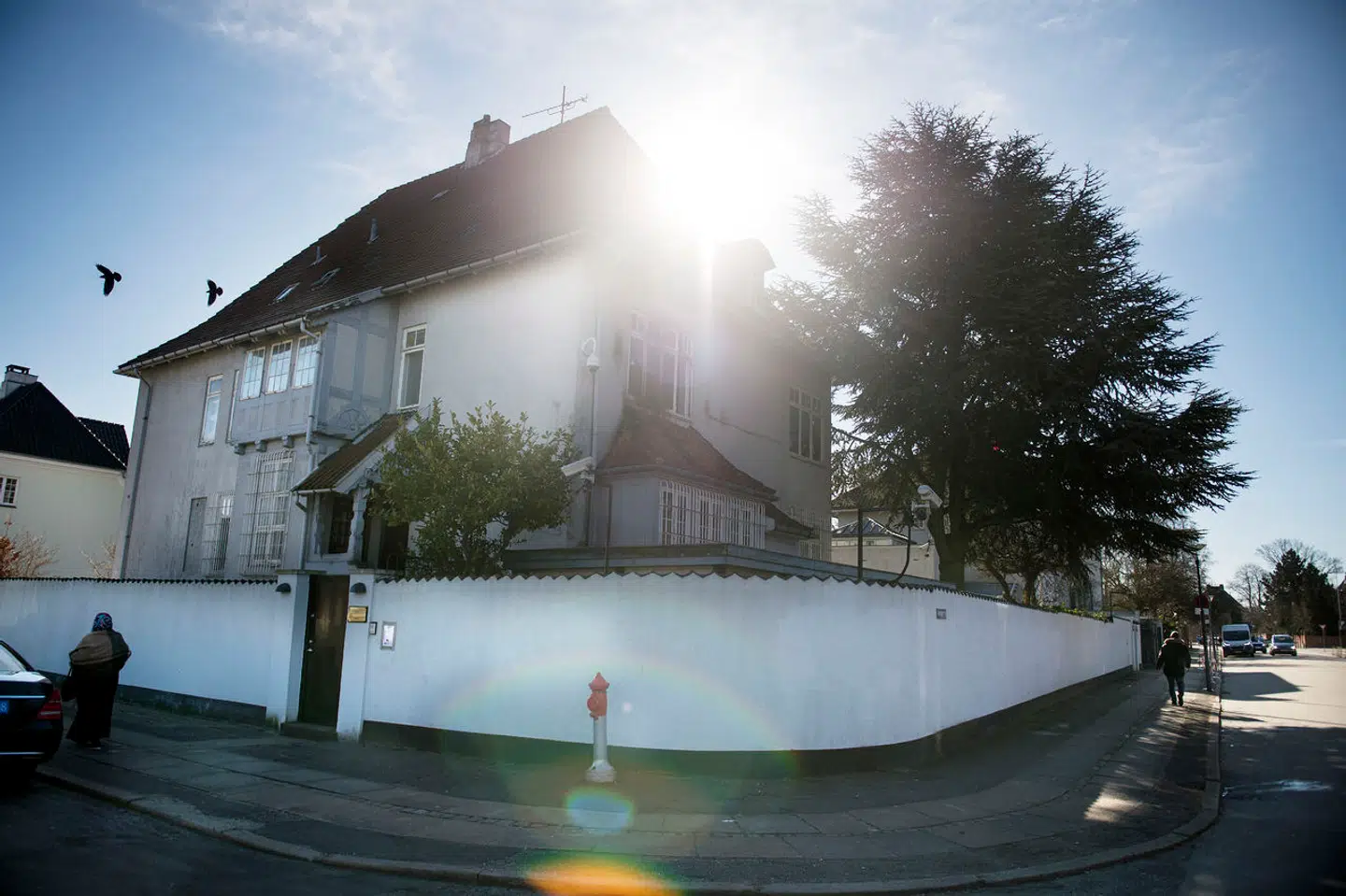 I år er der flere gange blevet demonstreret foran den tyrkiske ambassade i København.