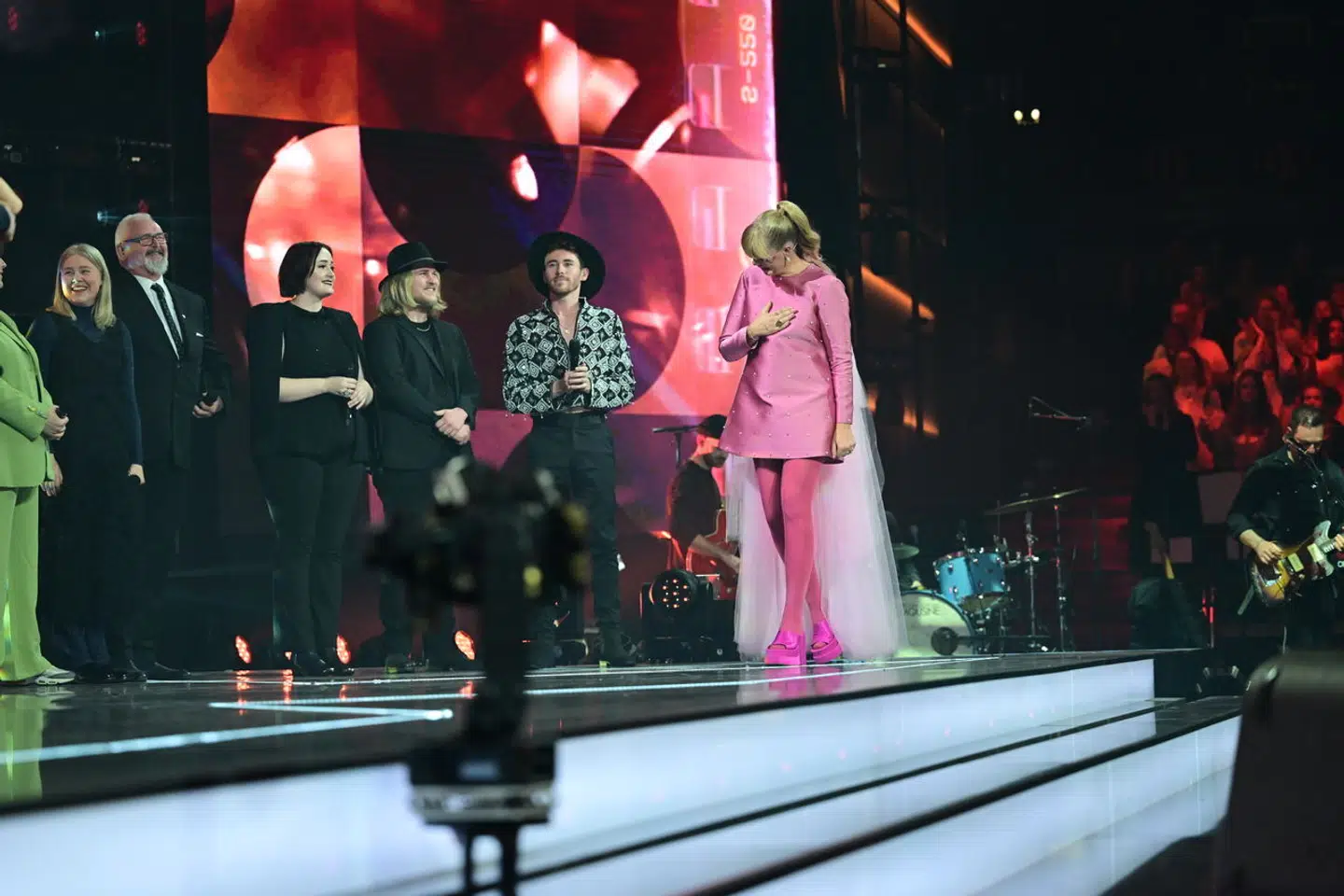 Rosa manglede på scenen under Sofie Lindes hyldest.
